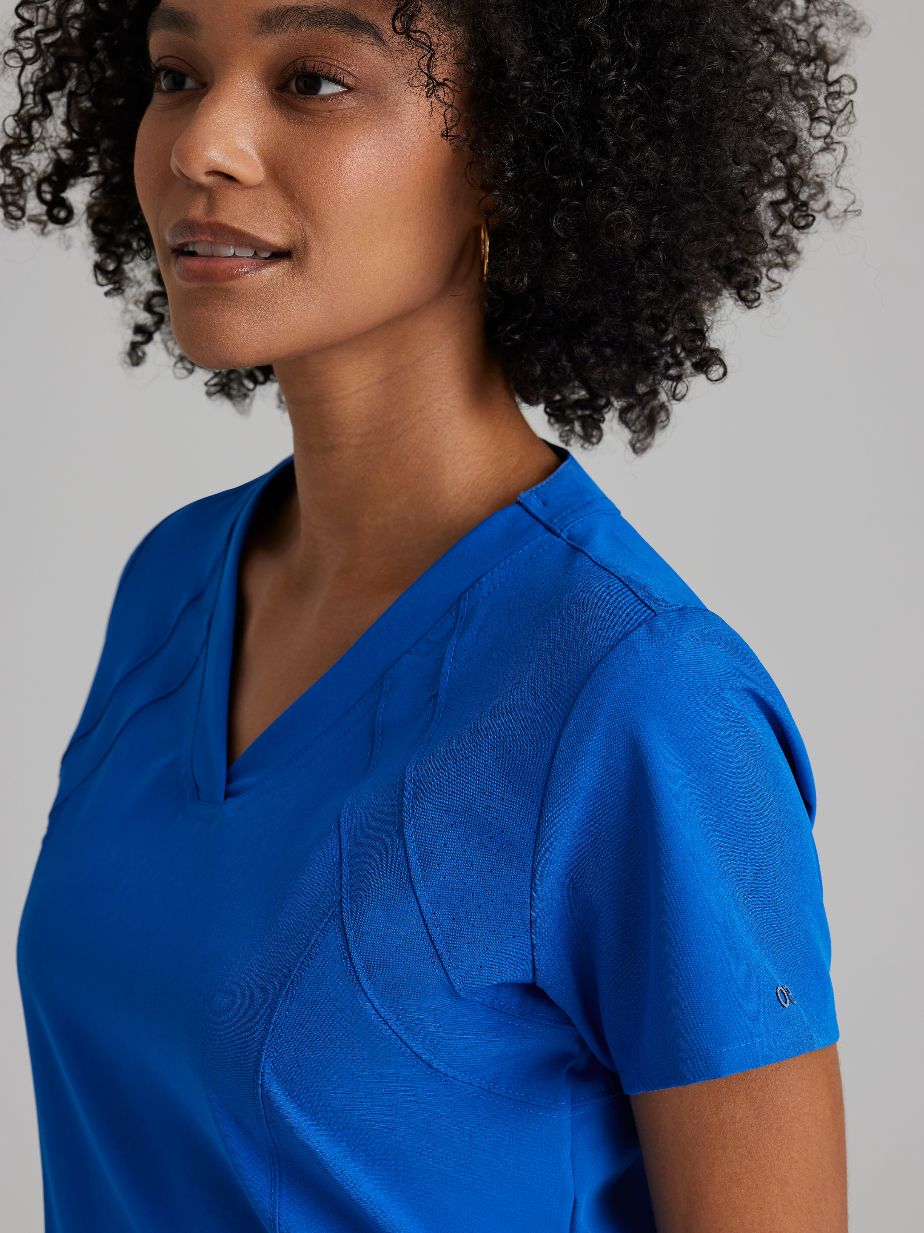 Racer 4-Pocket V-Neck Scrub Top BARCO® One