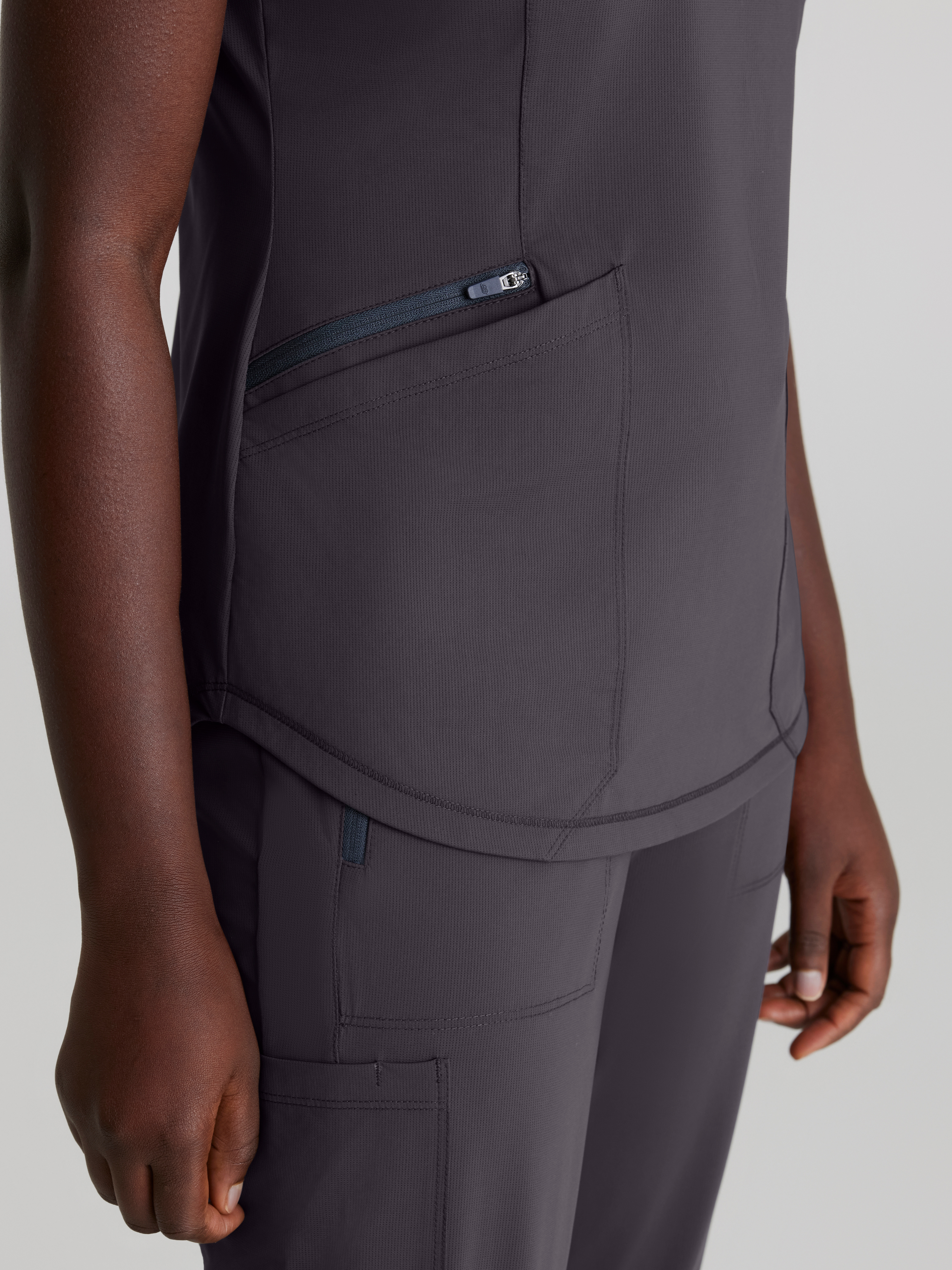 Serene 3-Pocket V-Neck Top Skechers™ by BARCO® Slip-ins