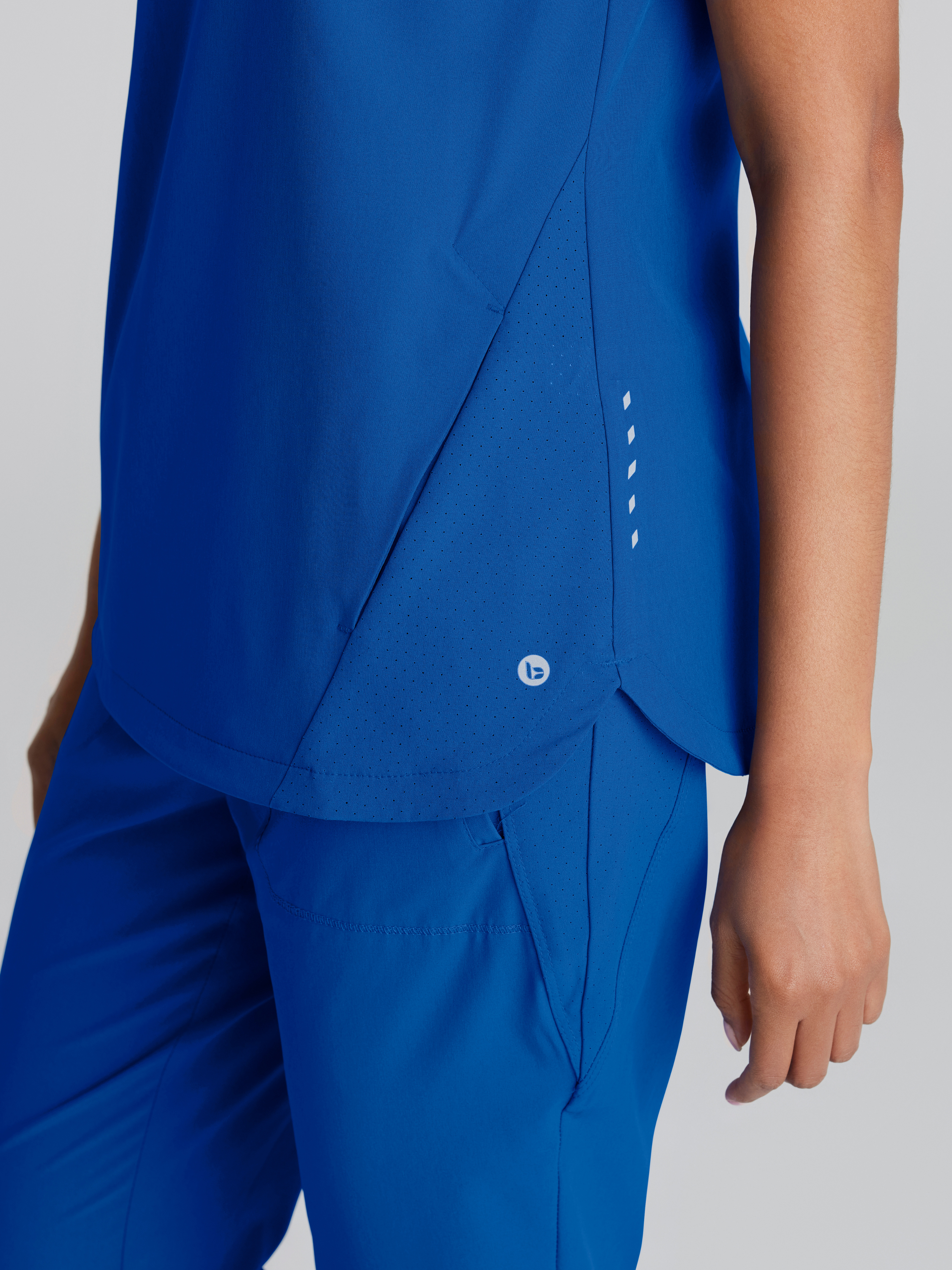 Flux 2-Pocket Banded Zip Collar Top BARCO® One