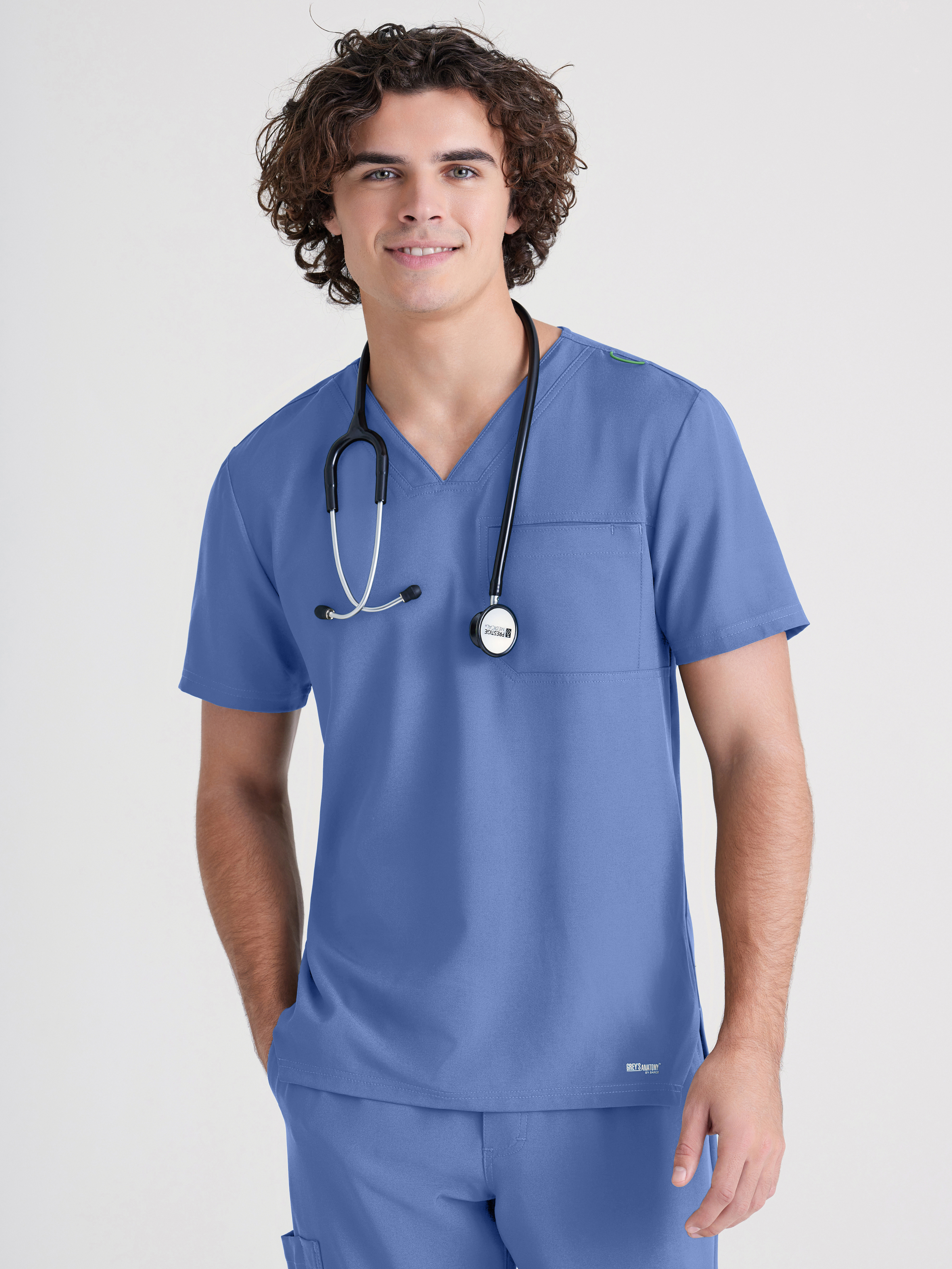 Journey 1-Pocket Ciclo® Scrub Top Grey's Anatomy™ by BARCO® Evolve