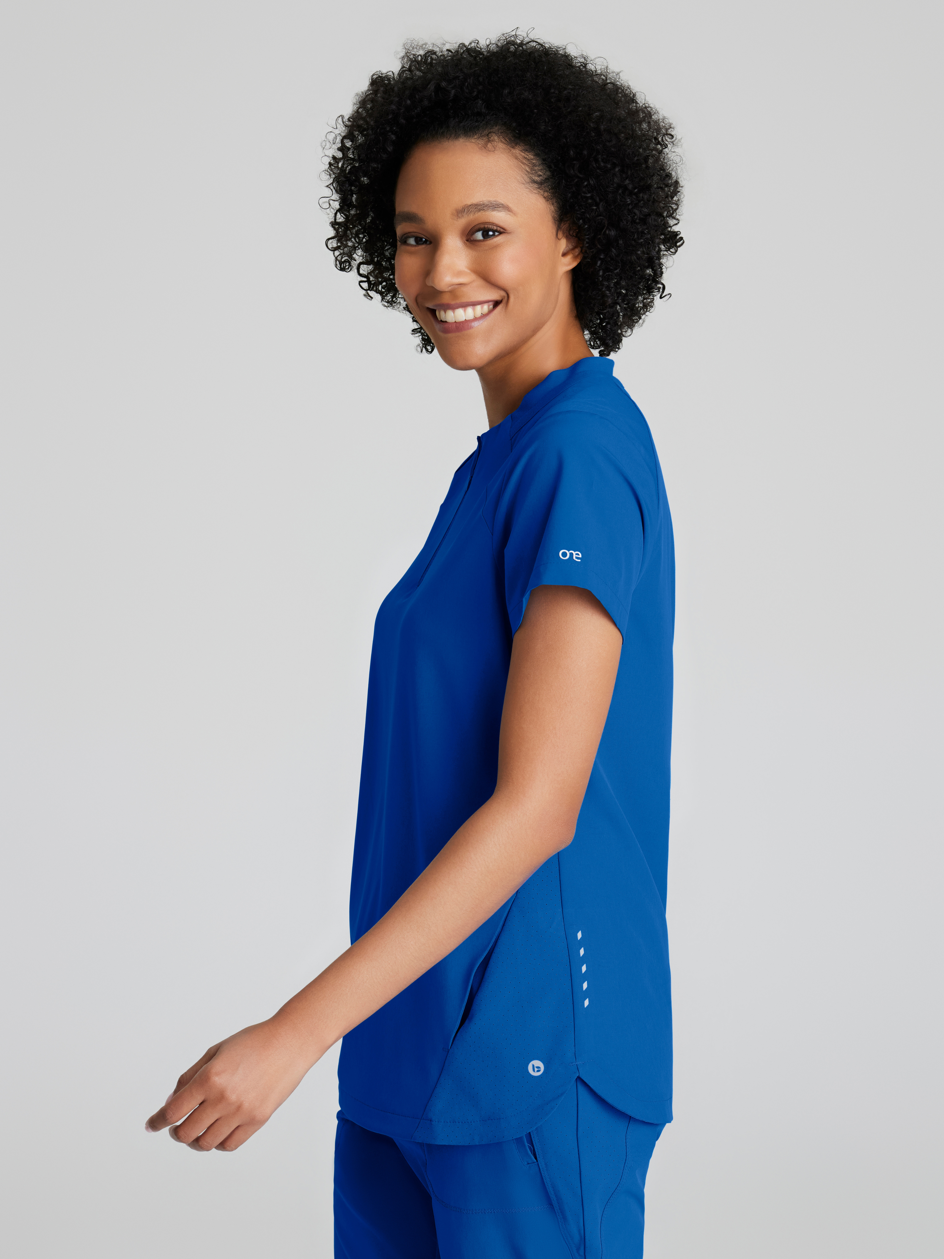 Flux 2-Pocket Banded Zip Collar Top BARCO® One