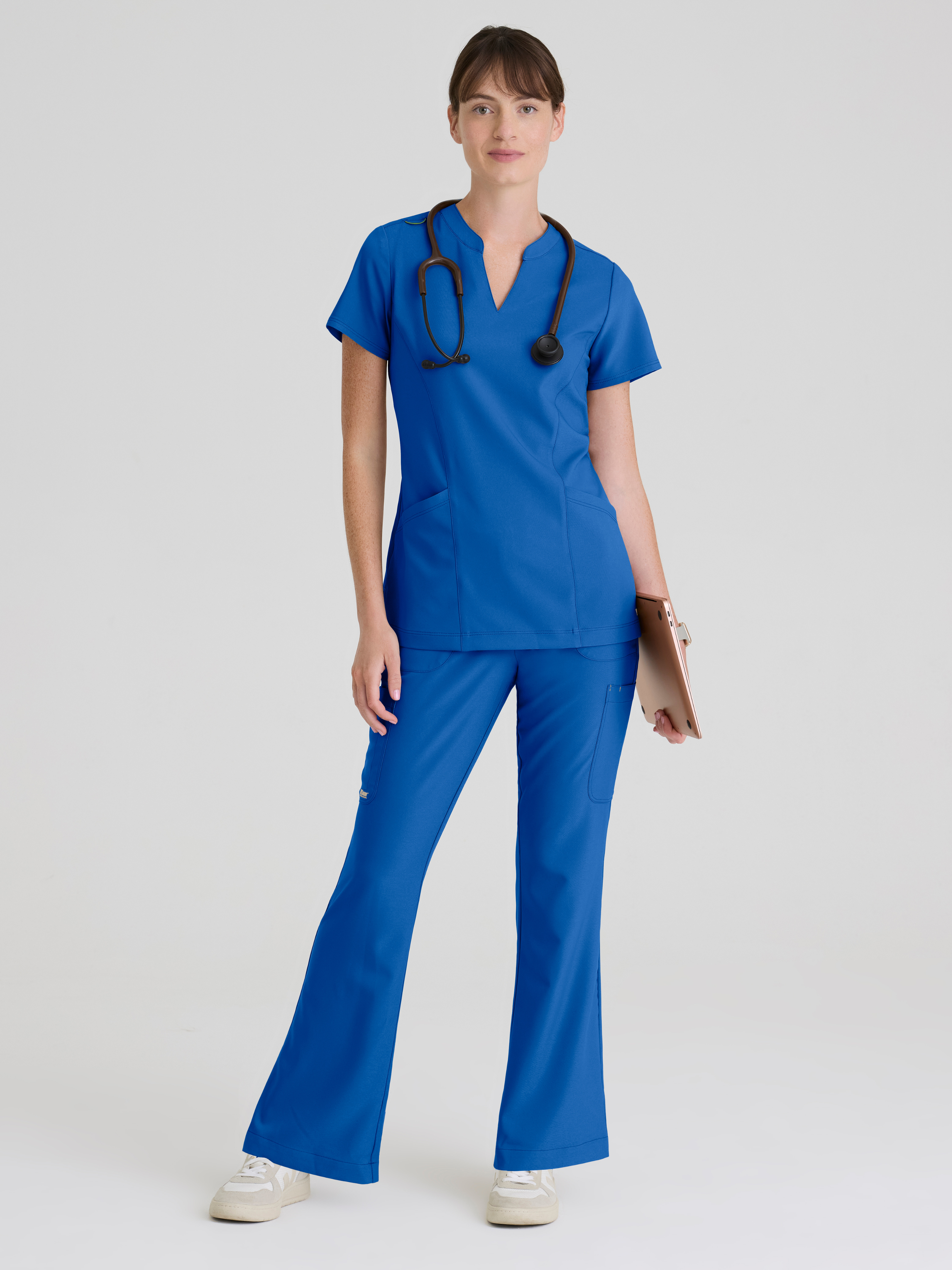 Sky 6-Pocket Jersey Waistband Fit & Flare Pant Grey's Anatomy™ by BARCO® Evolve
