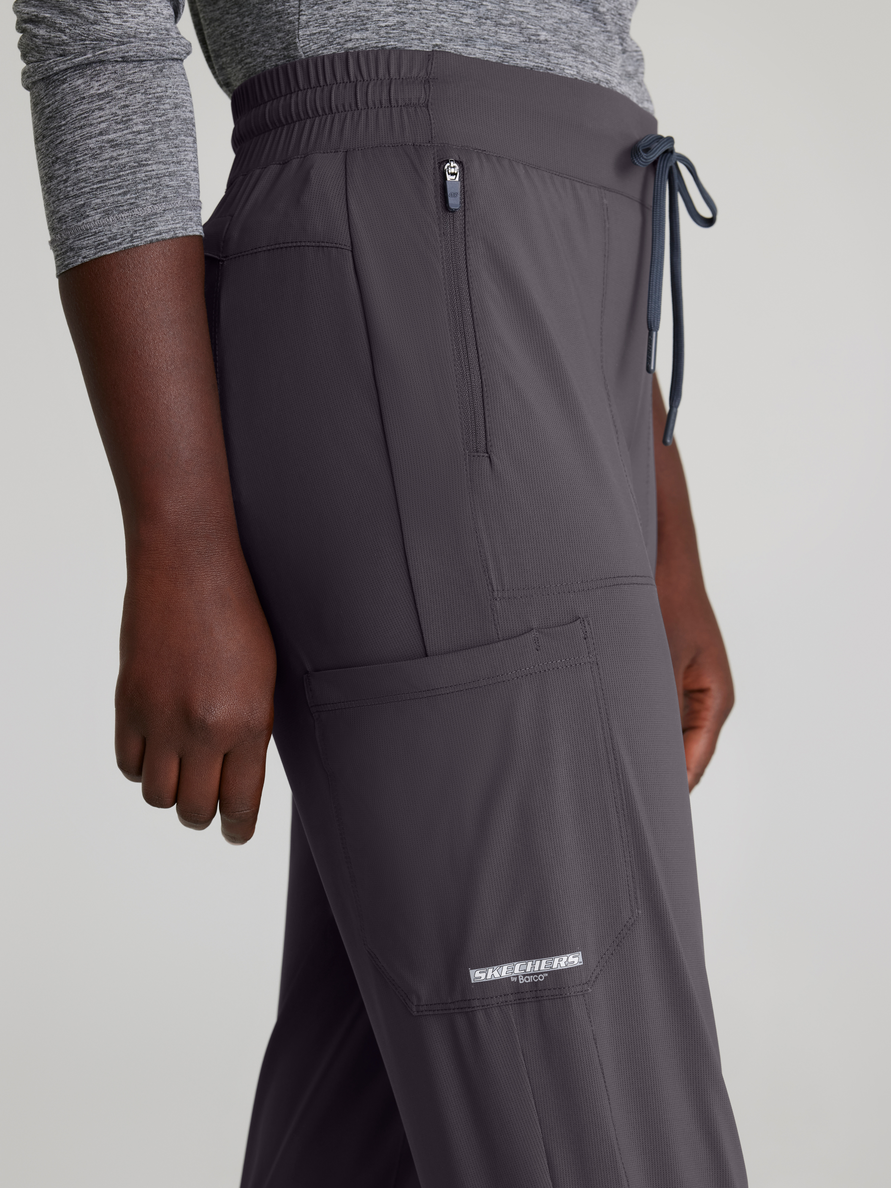 Pace 5-Pocket Ribbed Cuff Jogger Skechers™ by BARCO® Slip-ins