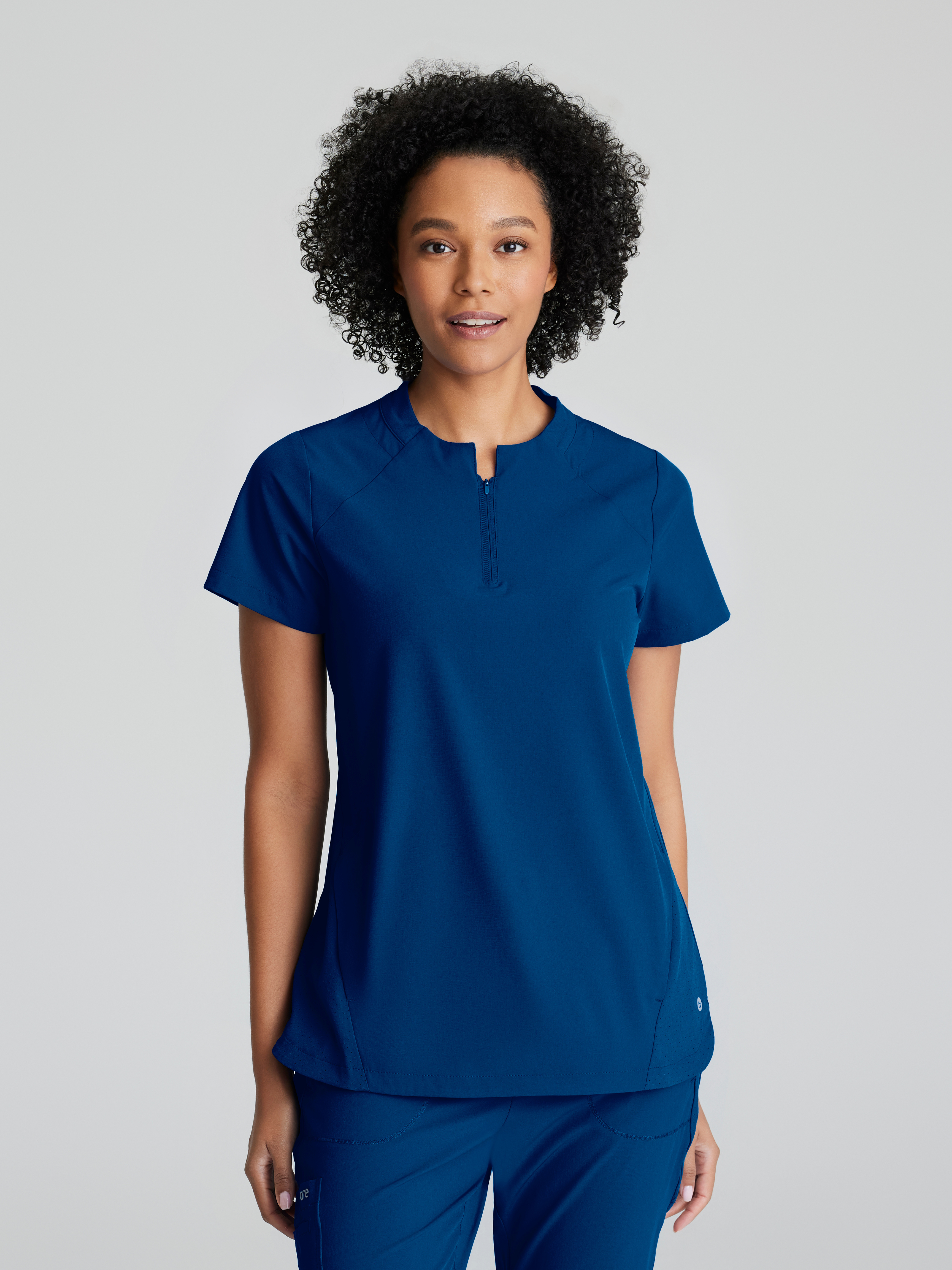 Flux 2-Pocket Banded Zip Collar Top BARCO® One