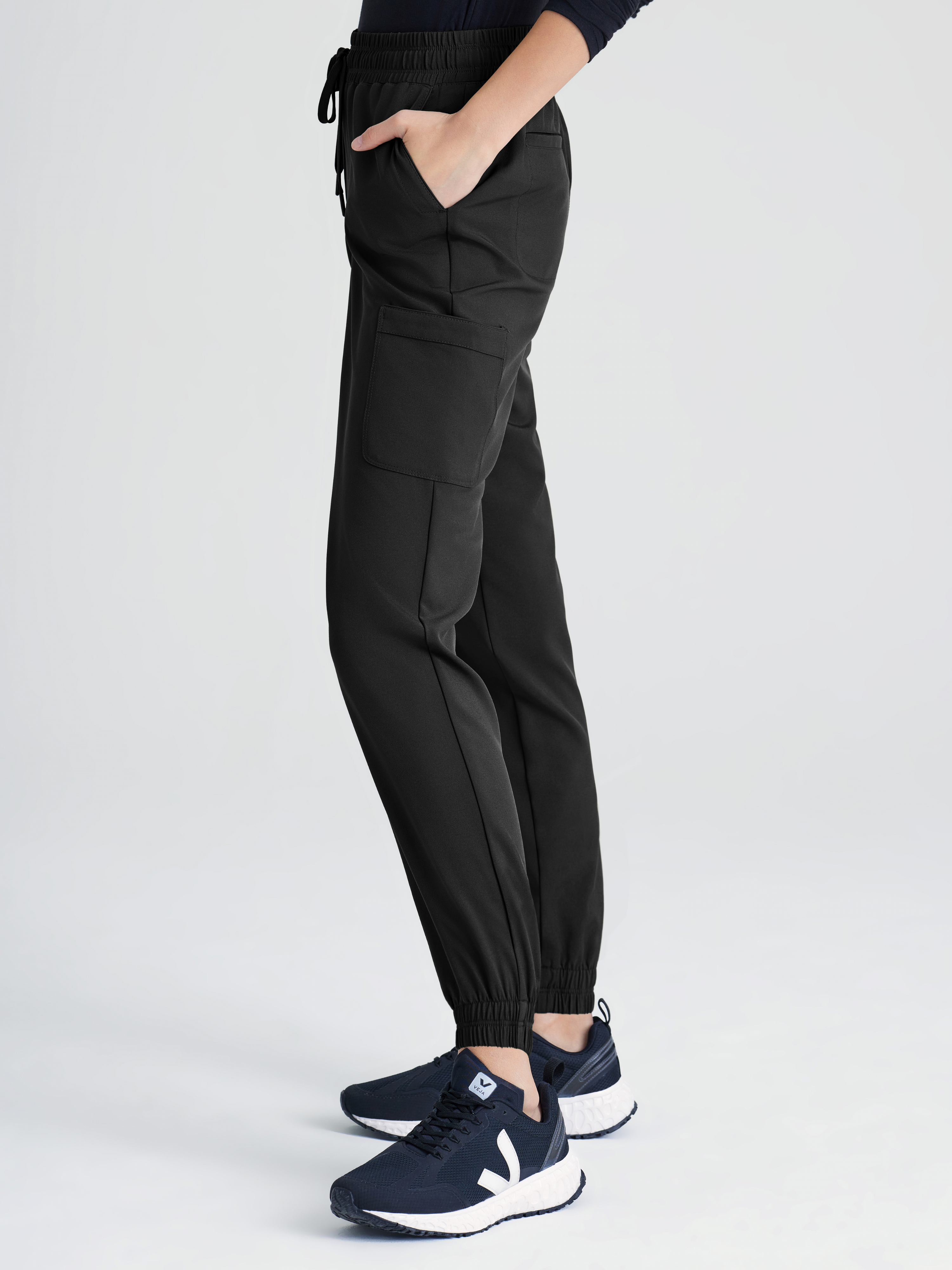 Terra 6-Pocket Mid-Rise Ciclo® Jogger Scrub Pant Grey's Anatomy™ by BARCO® Evolve