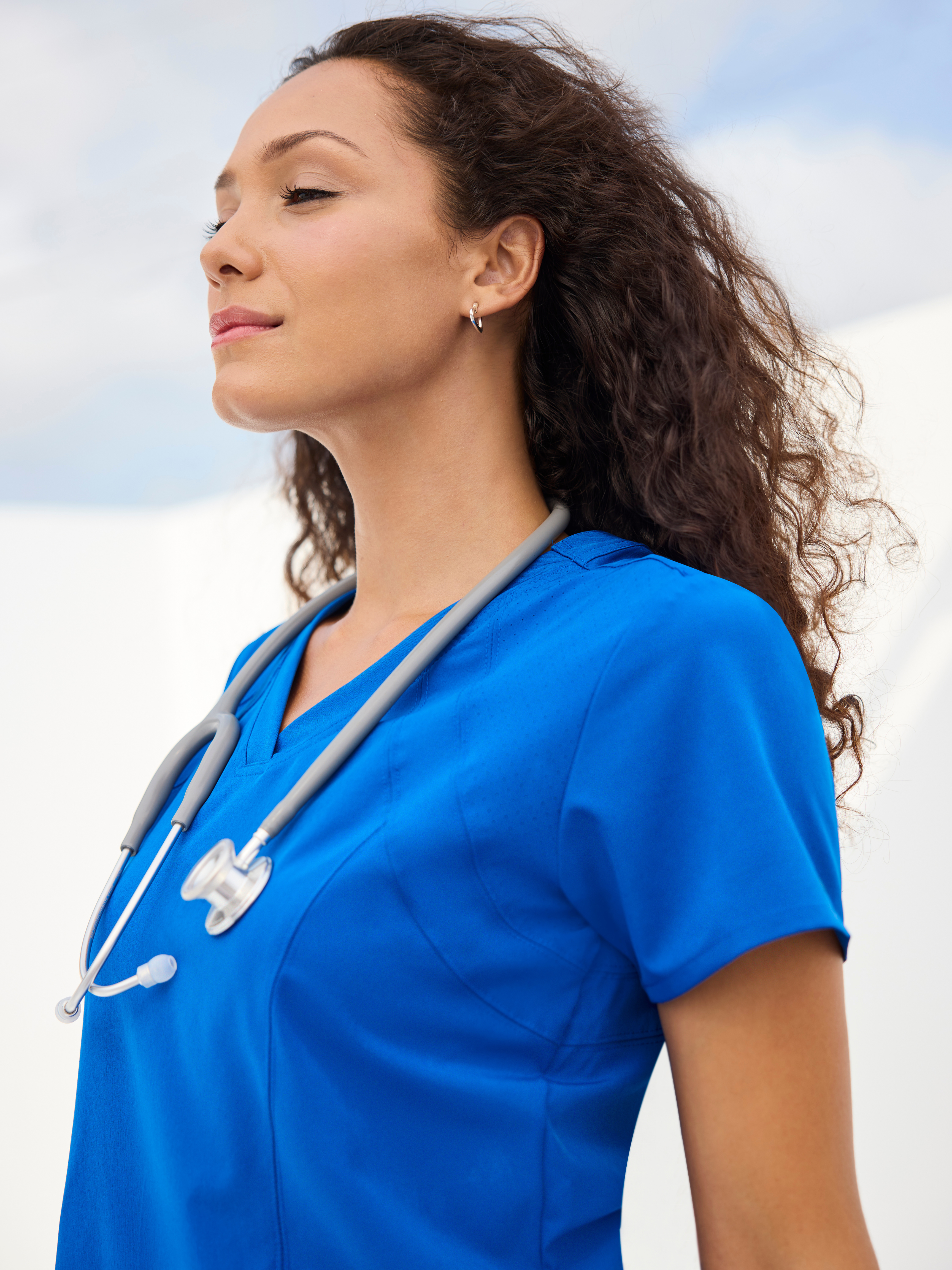 Racer 4-Pocket V-Neck Scrub Top BARCO® One
