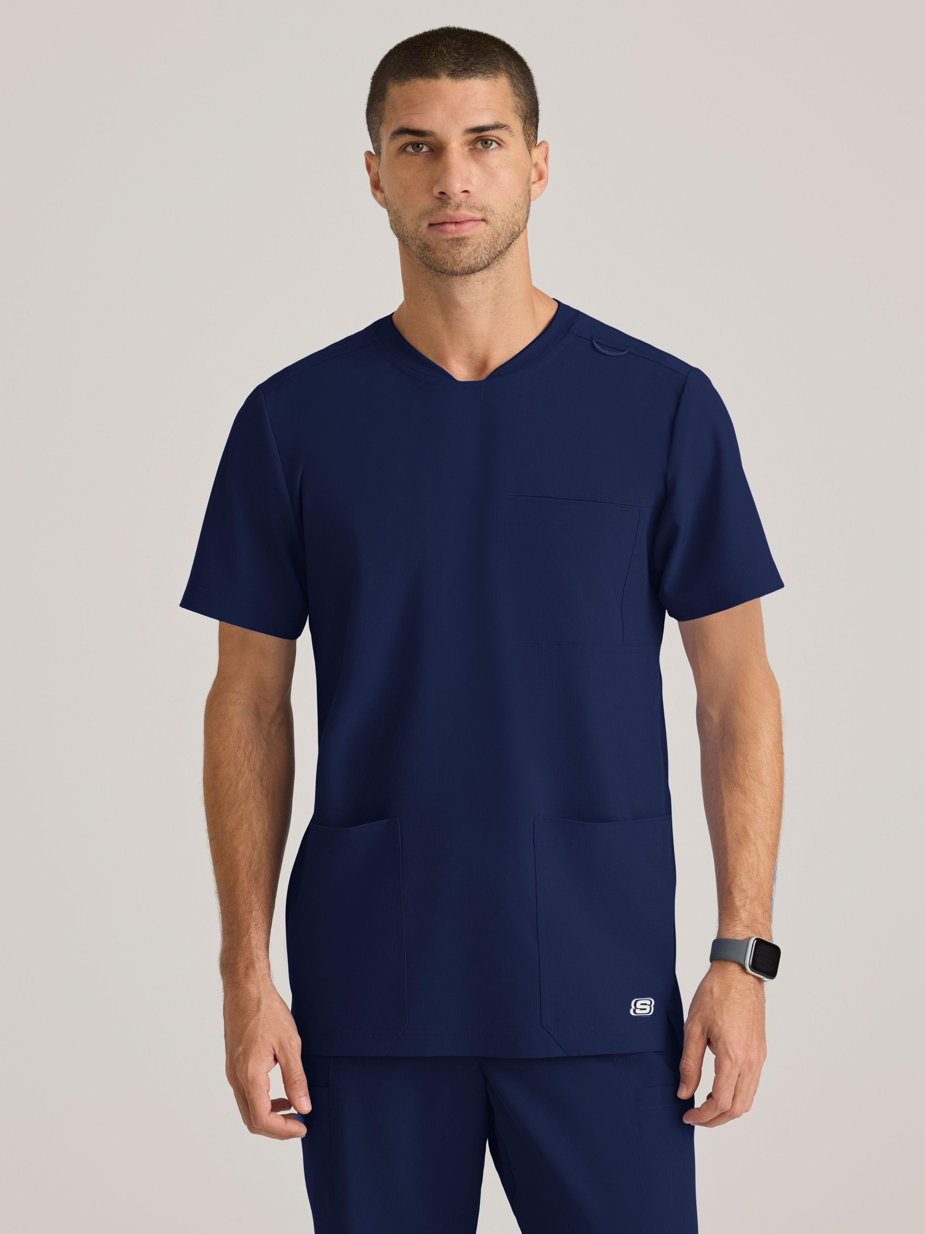 Thesis 3-Pocket Round Neck Scrub Top Skechers™ by BARCO®