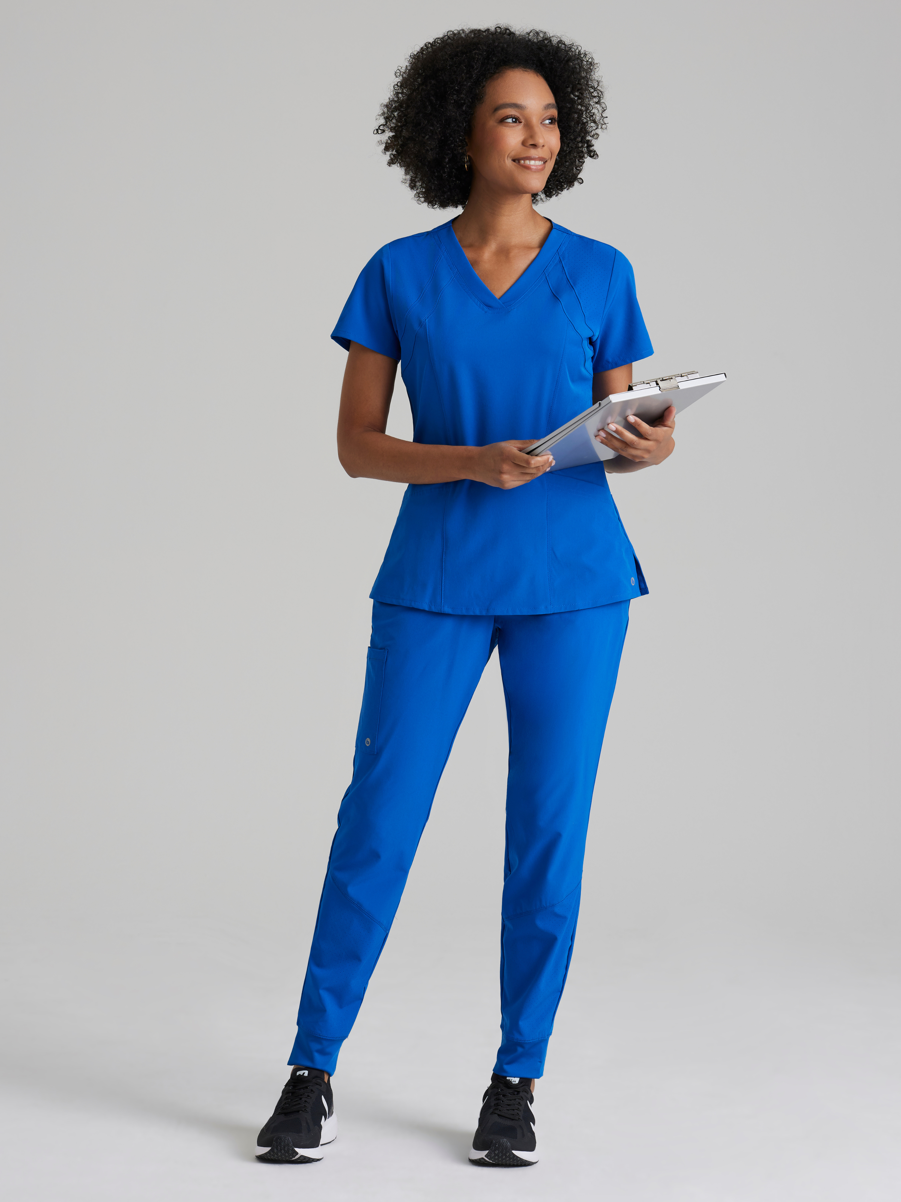 Racer 4-Pocket V-Neck Scrub Top BARCO® One