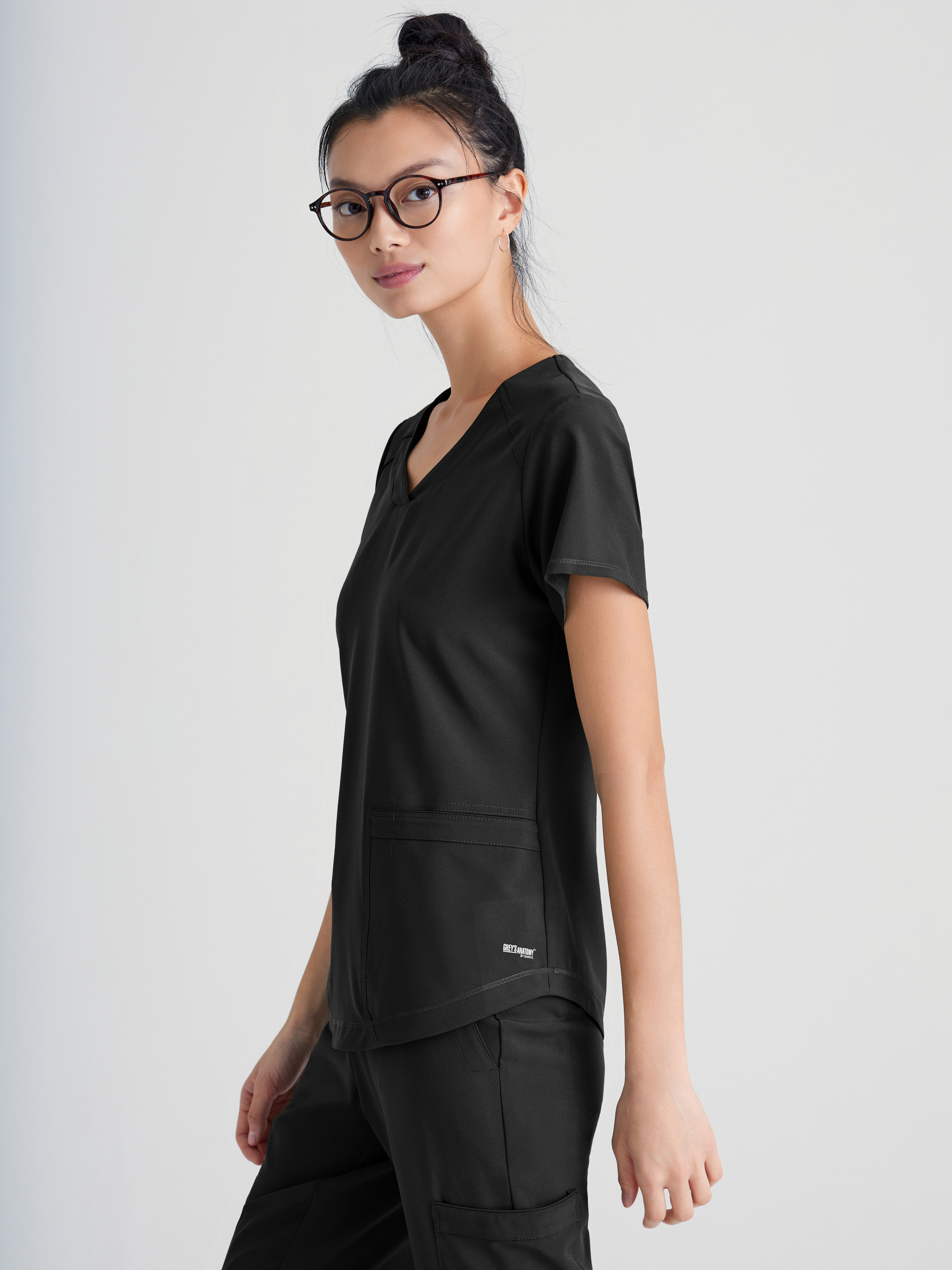 Rhythm 2-Pocket Ciclo® Scrub Top Grey's Anatomy™ by BARCO®  Evolve