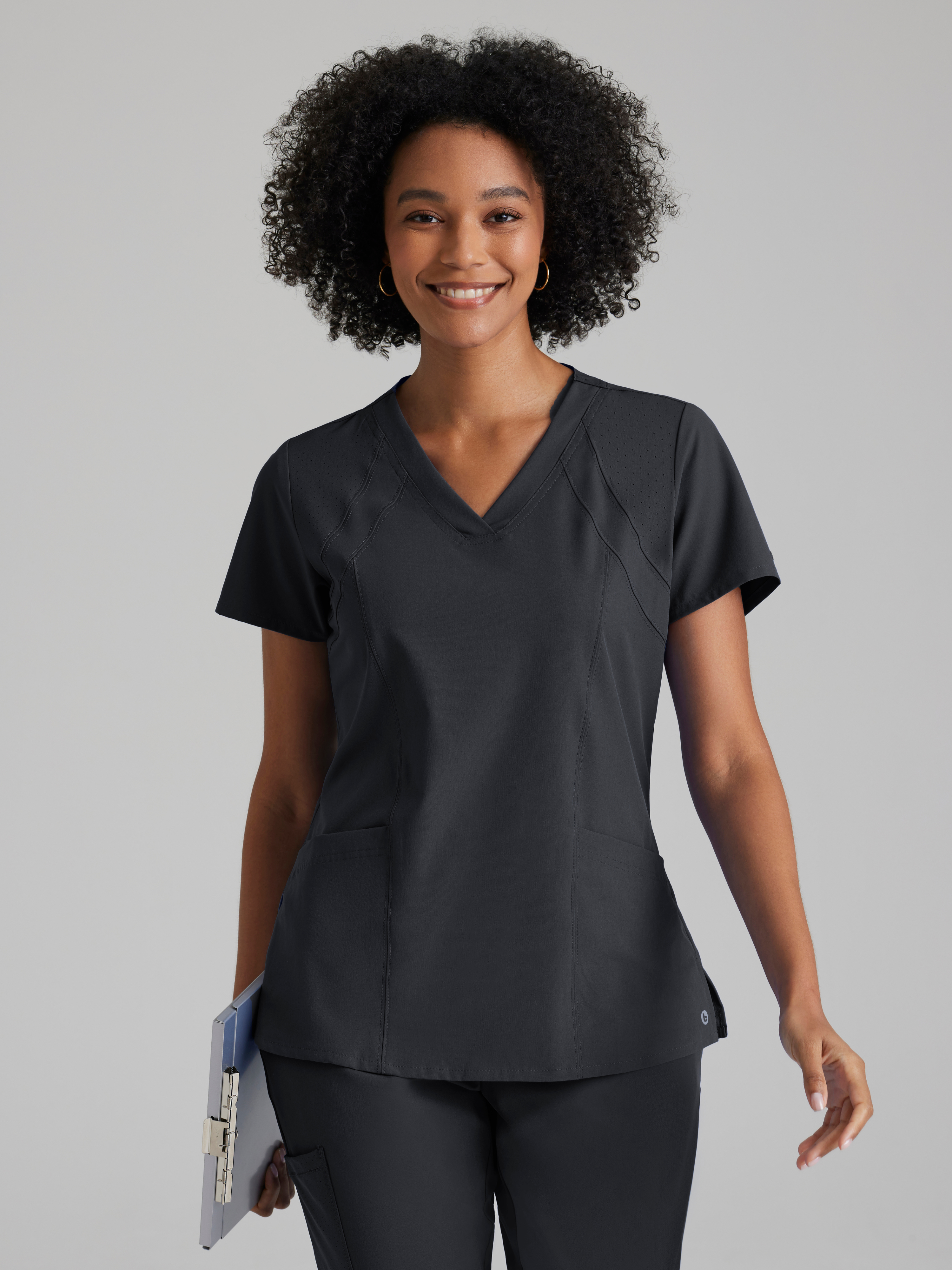 Racer 4-Pocket V-Neck Scrub Top BARCO® One