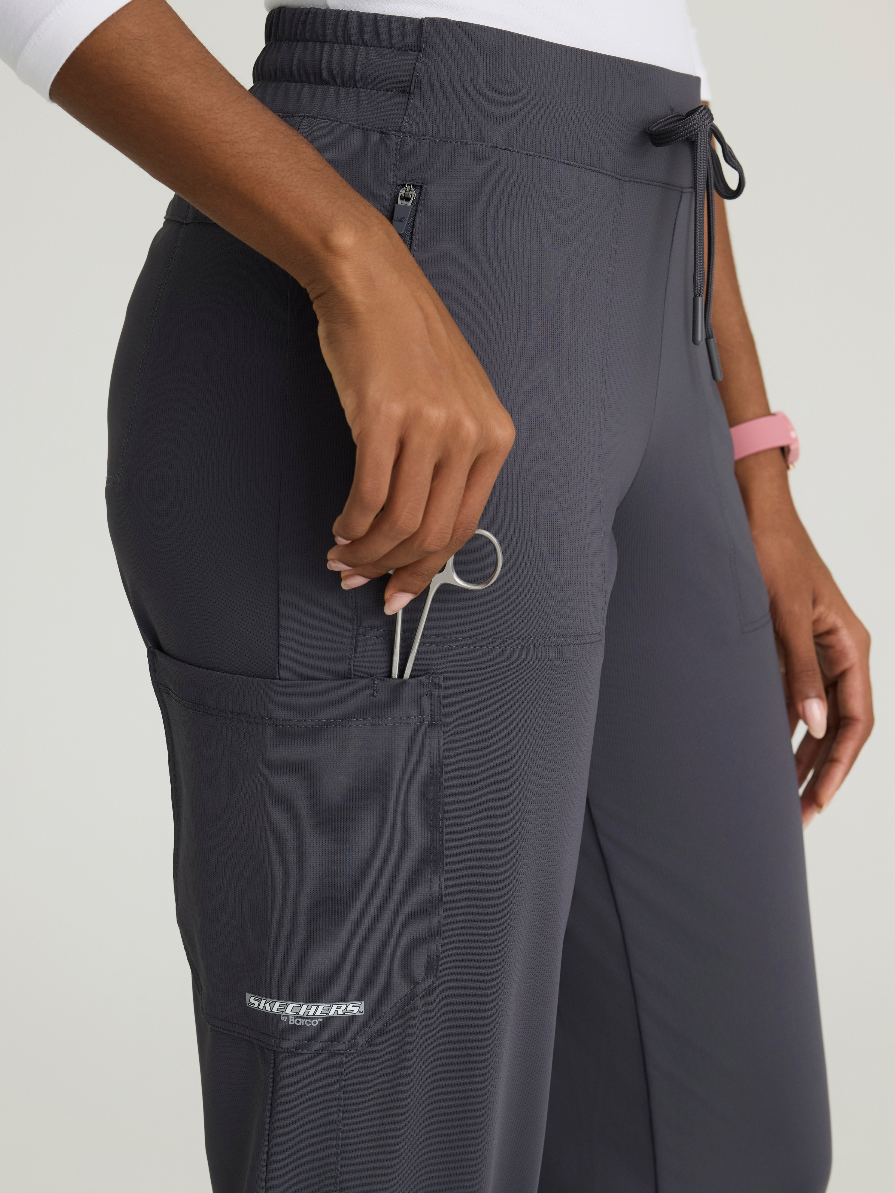 Pace 5-Pocket Ribbed Cuff Jogger Skechers™ by BARCO® Slip-ins