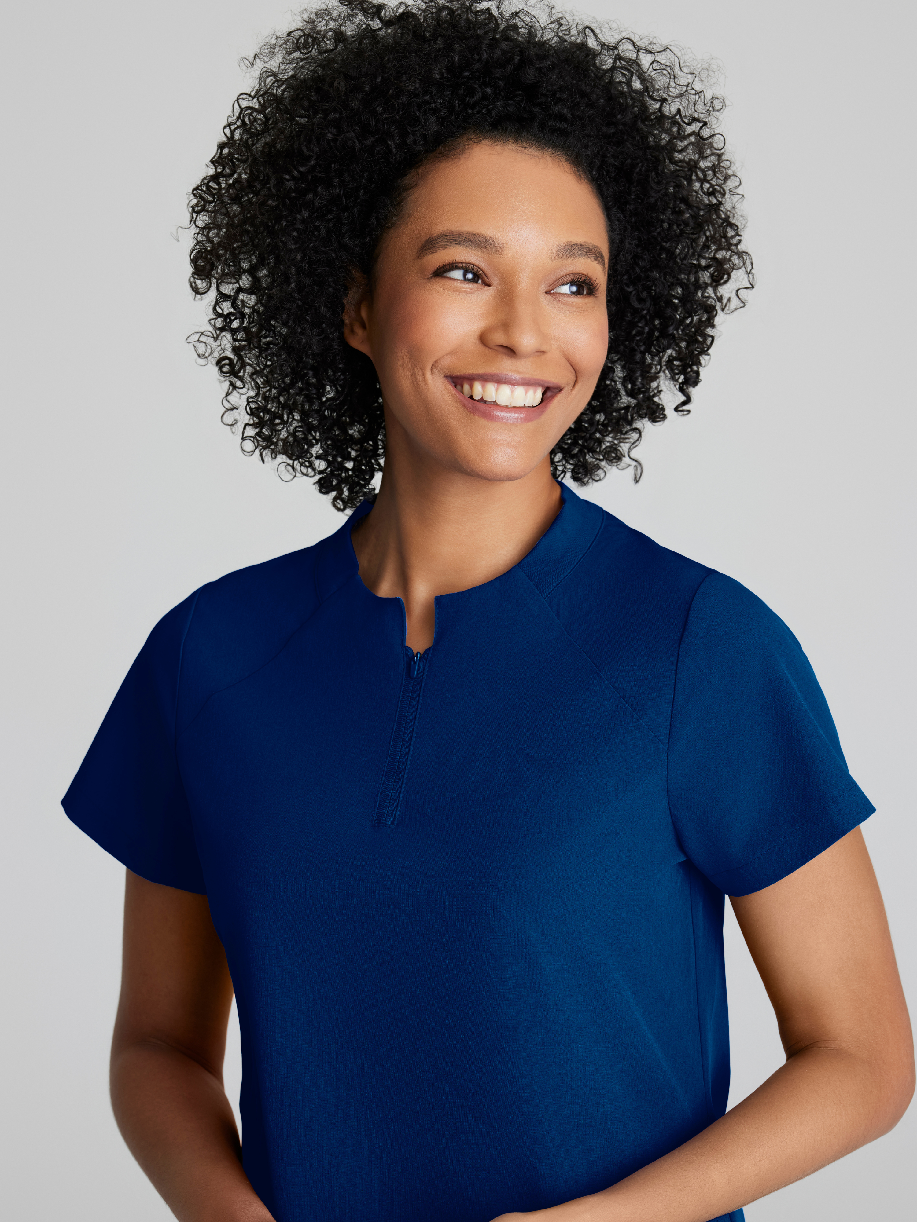 Flux 2-Pocket Banded Zip Collar Top BARCO® One