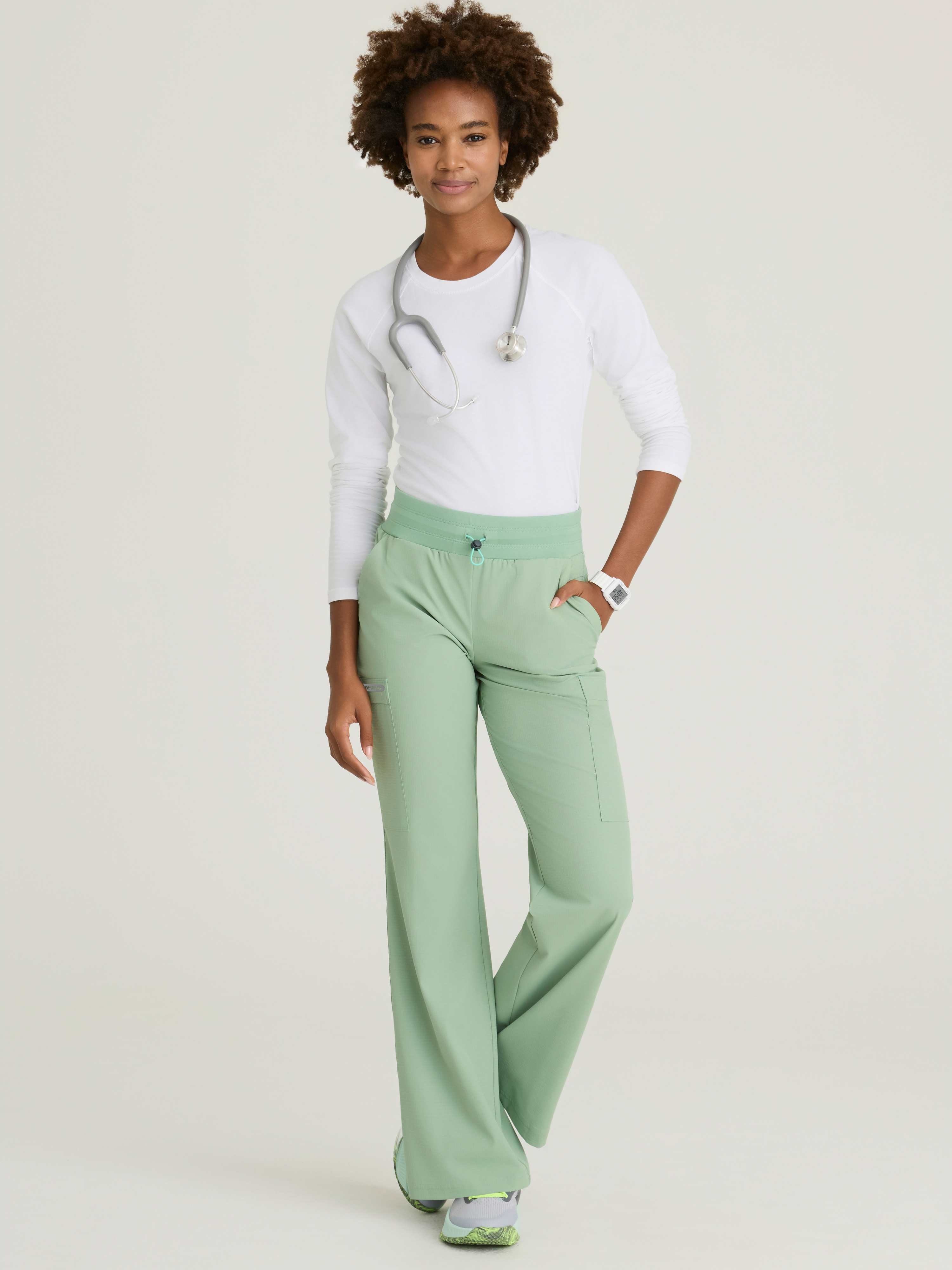 Explore 5-Pocket Knit Waistband Fit & Flare Pant Skechers™ by BARCO® Ripstop