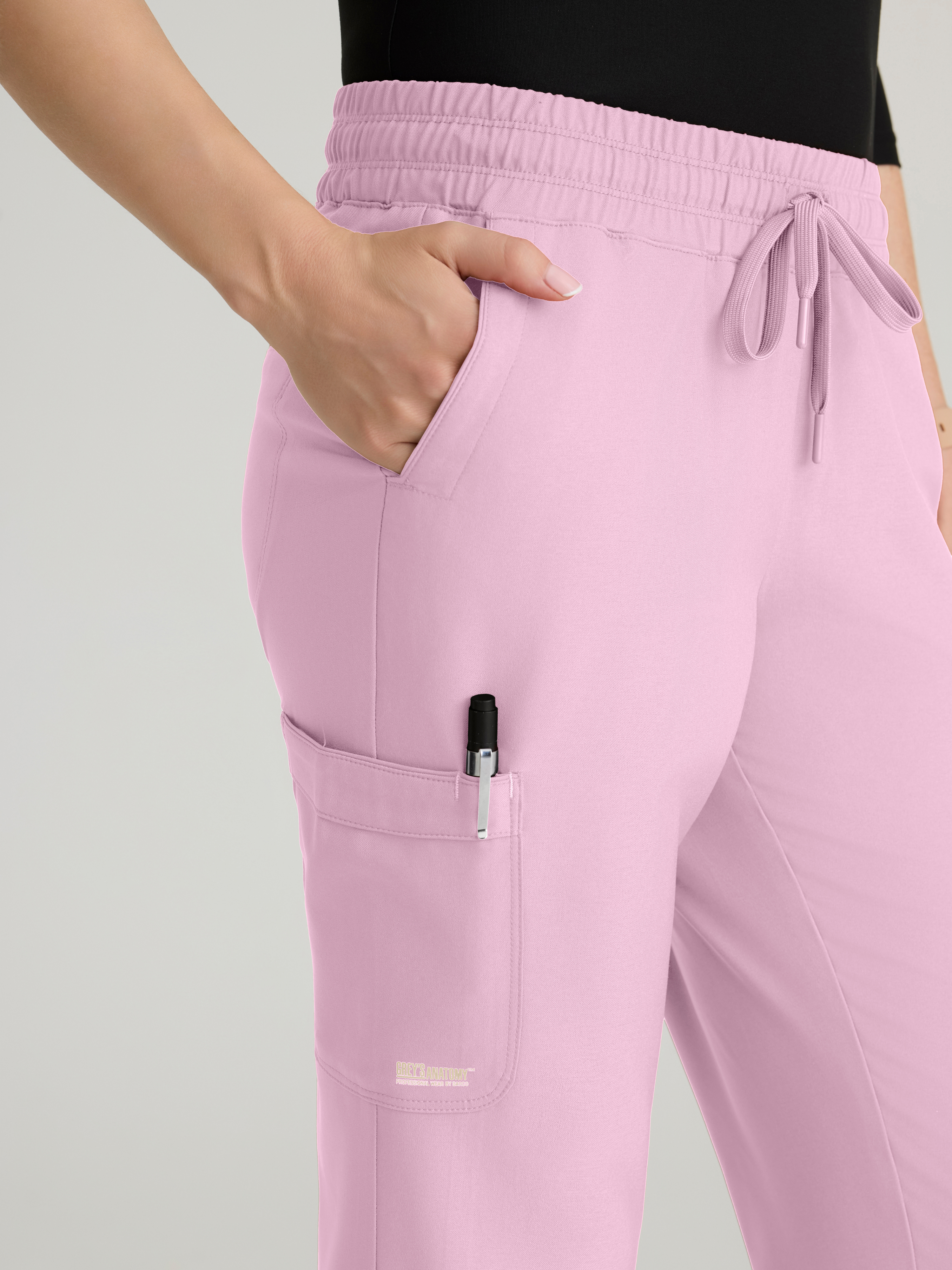 Terra 6-Pocket Mid-Rise Ciclo® Jogger Scrub Pant Grey's Anatomy™ by BARCO® Evolve