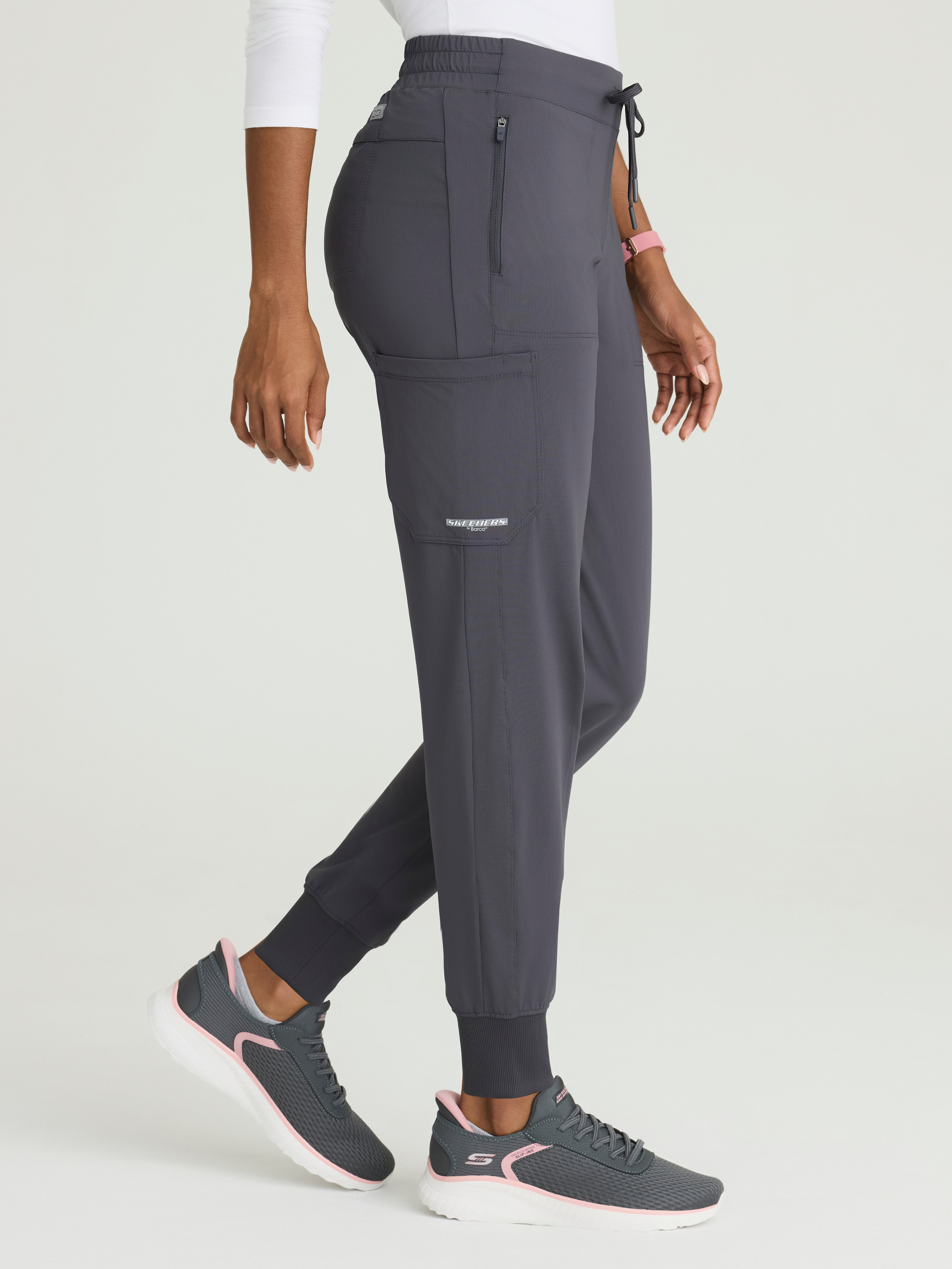 Pace 5-Pocket Ribbed Cuff Jogger Skechers™ by BARCO® Slip-ins