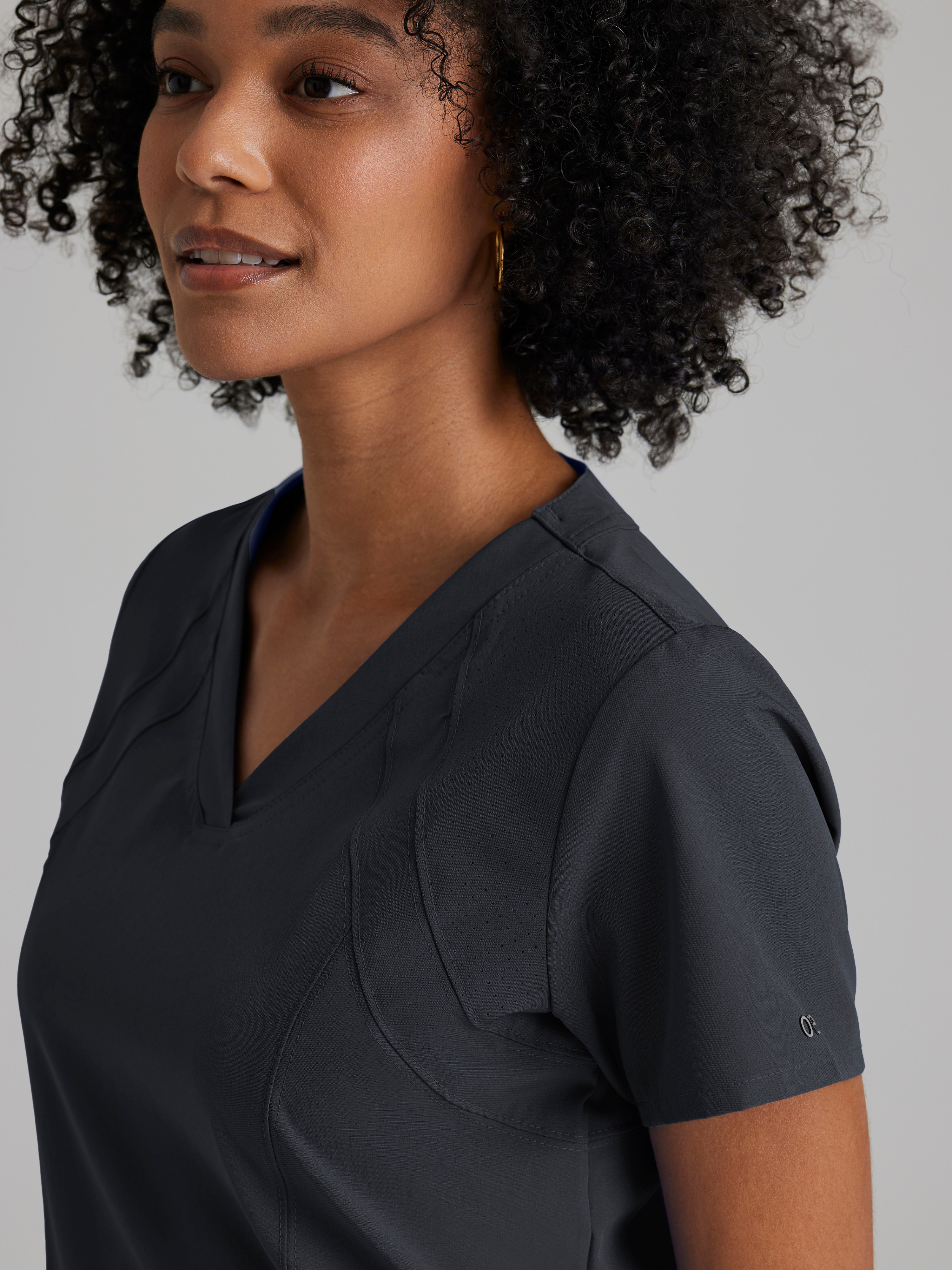 Racer 4-Pocket V-Neck Scrub Top BARCO® One