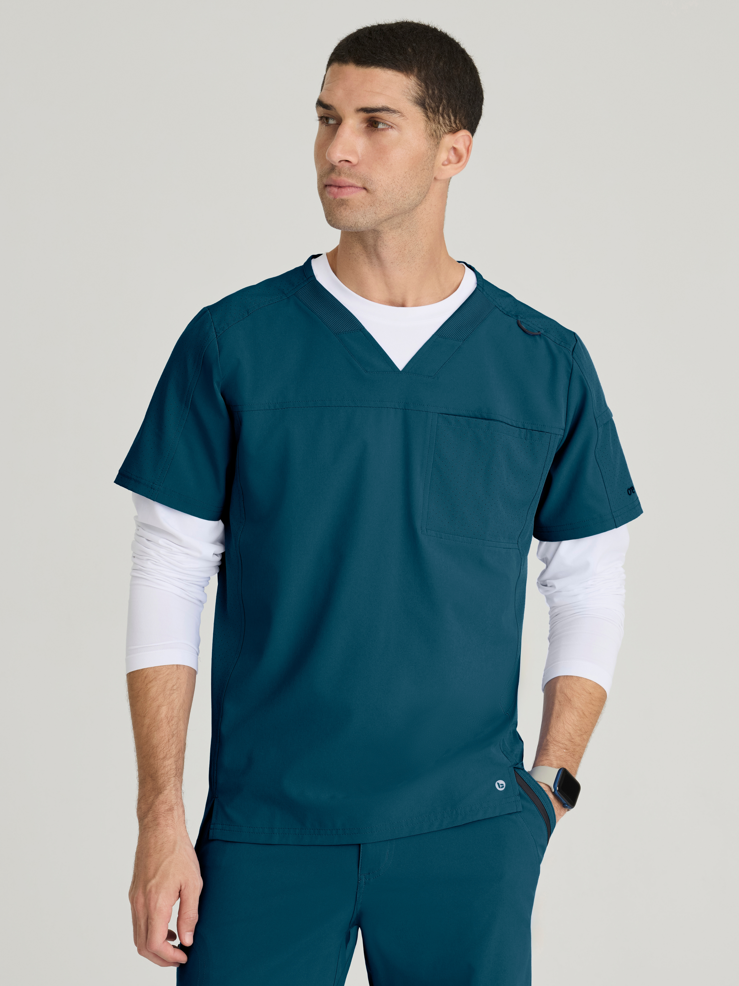 Velocity 2-Pocket V-Neck Scrub Top BARCO® One