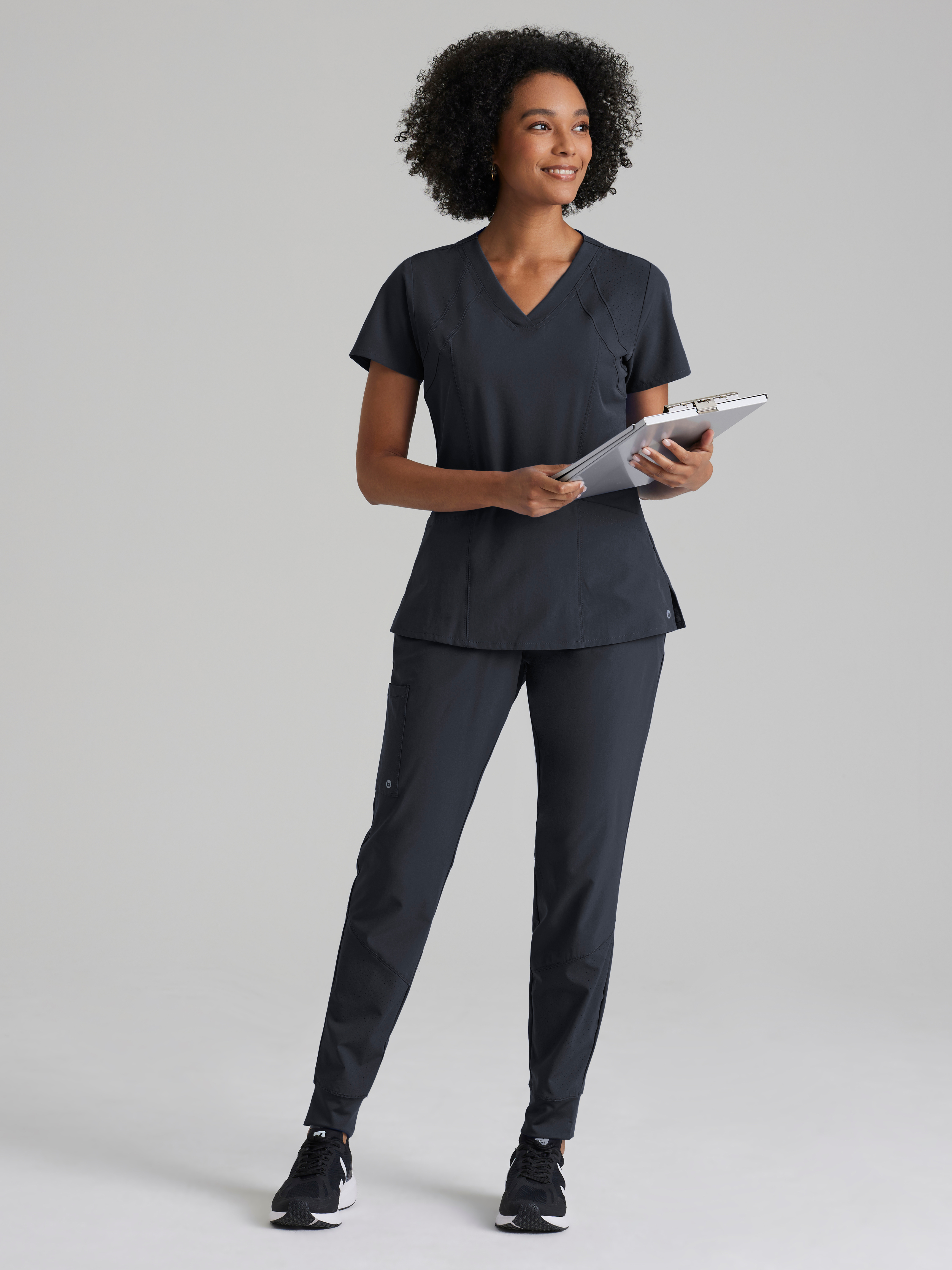 Racer 4-Pocket V-Neck Scrub Top BARCO® One