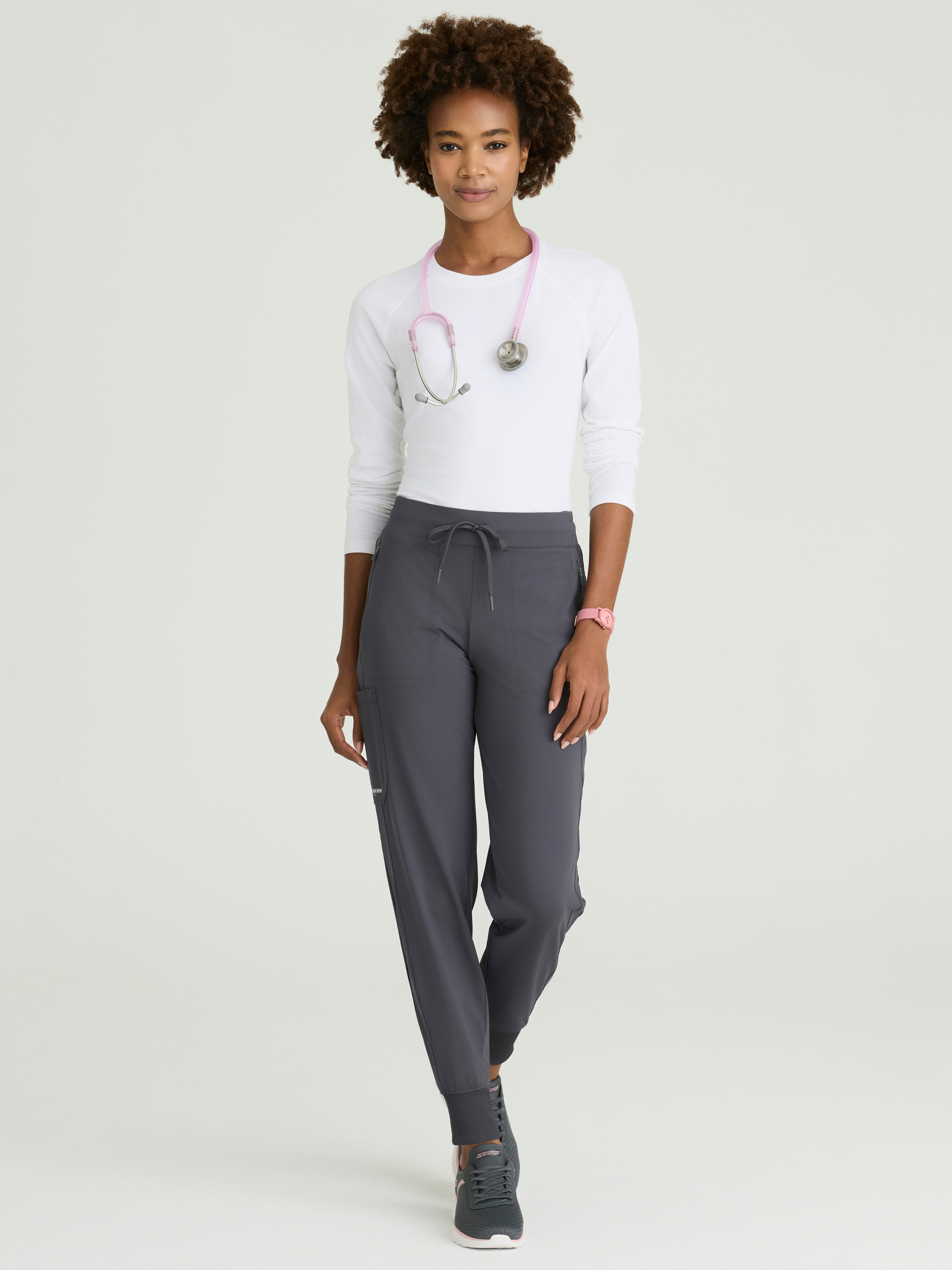 Pace 5-Pocket Ribbed Cuff Jogger Skechers™ by BARCO® Slip-ins