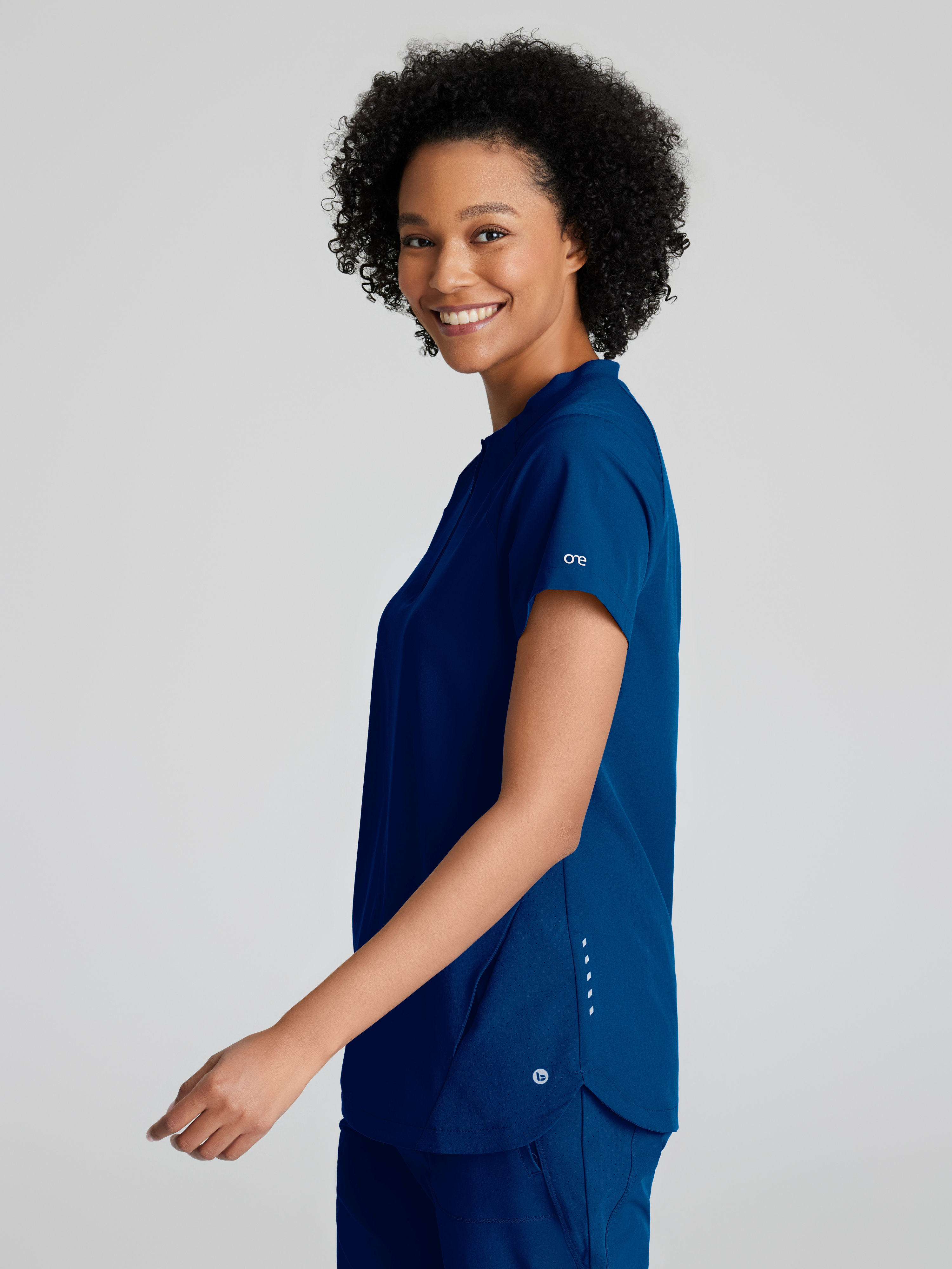 Flux 2-Pocket Banded Zip Collar Top BARCO® One