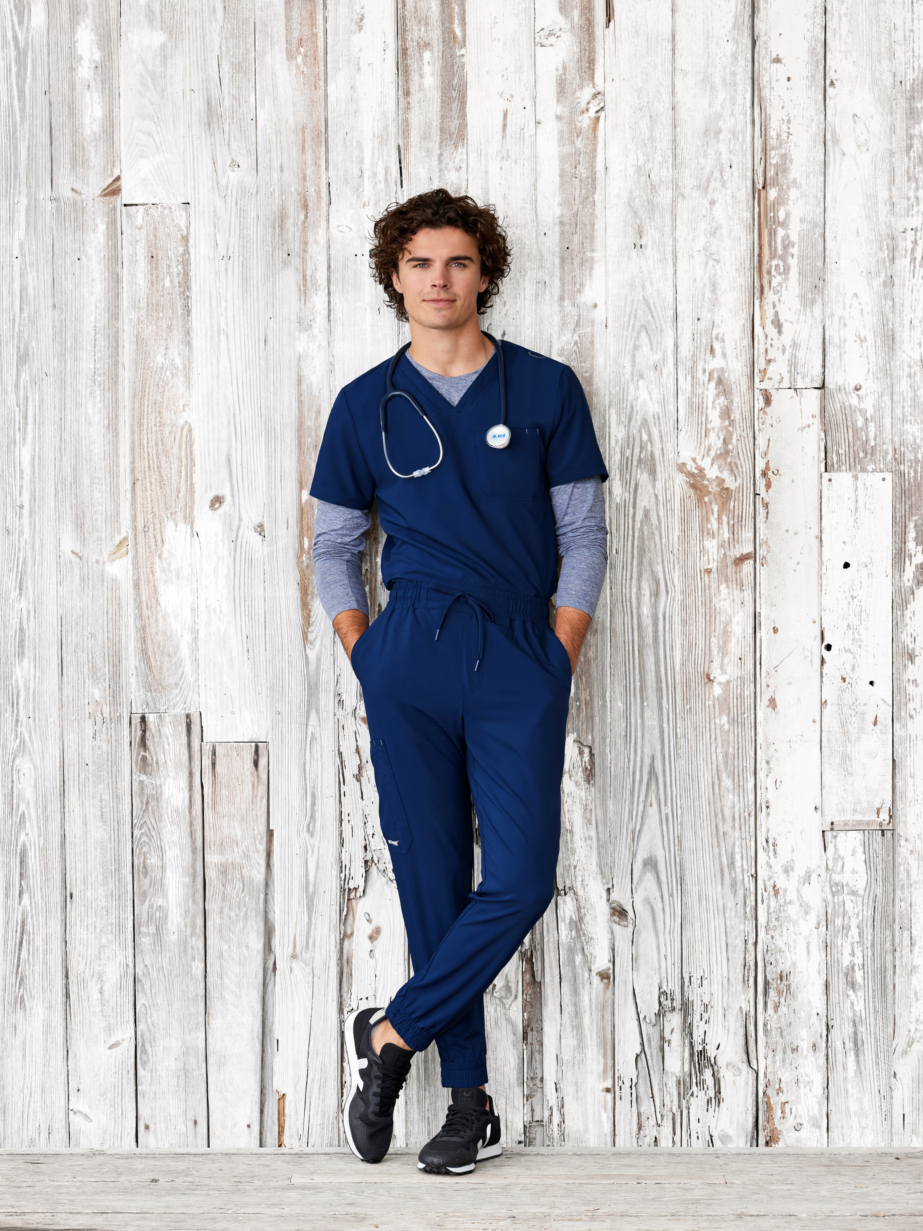 Journey 1-Pocket Ciclo® Scrub Top Grey's Anatomy™ by BARCO® Evolve