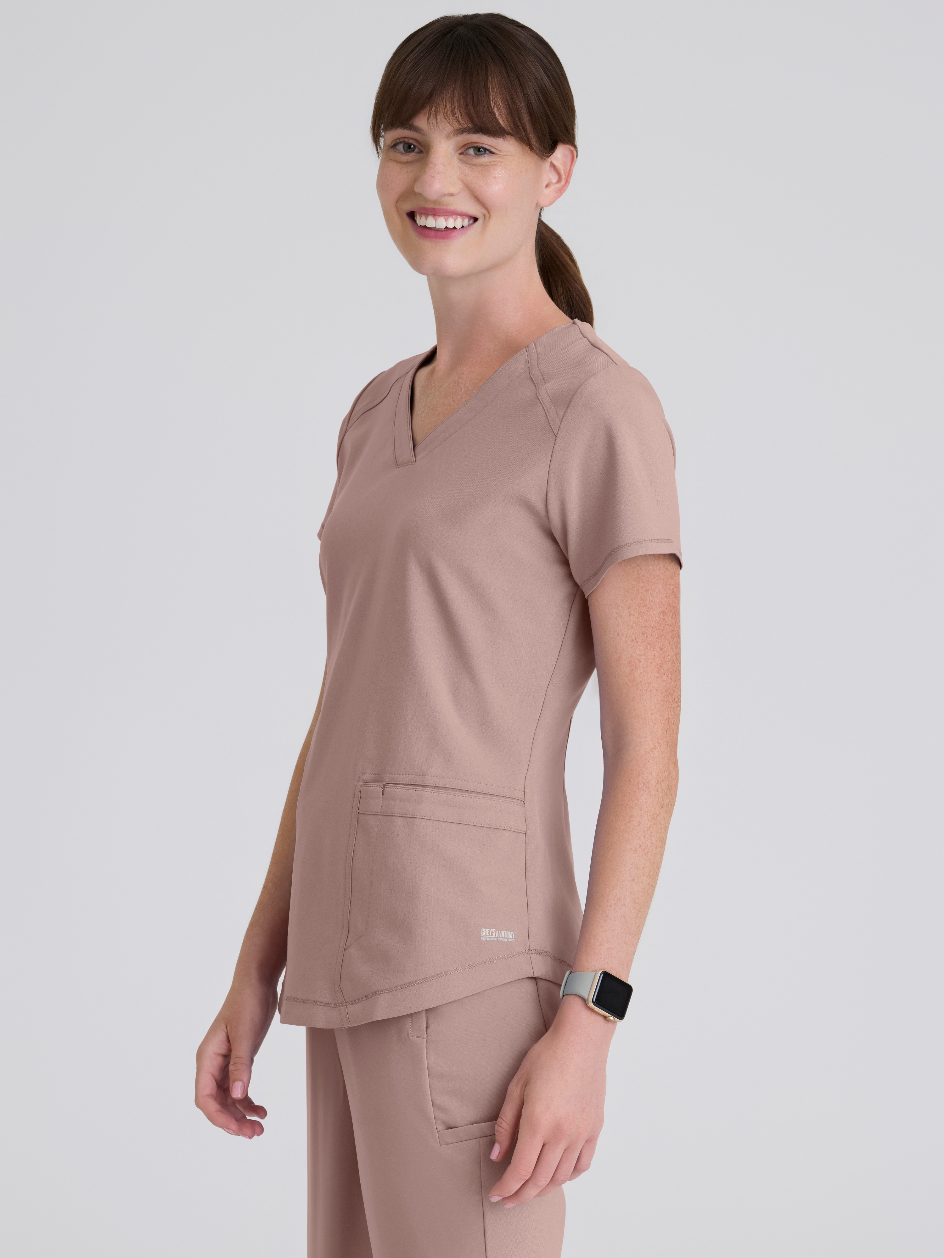 Rhythm 2-Pocket Ciclo® Scrub Top Grey's Anatomy™ by BARCO®  Evolve