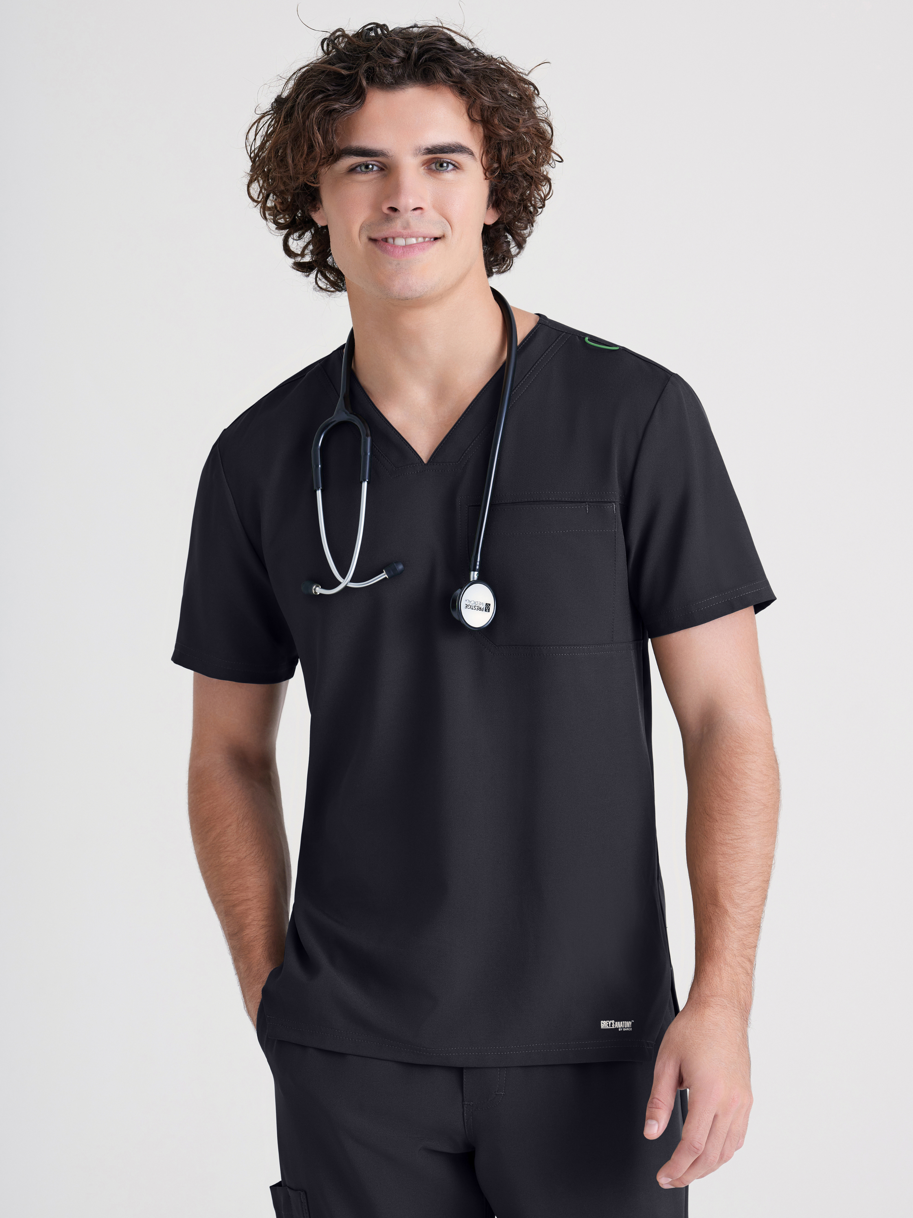 Journey 1-Pocket Ciclo® Scrub Top Grey's Anatomy™ by BARCO® Evolve