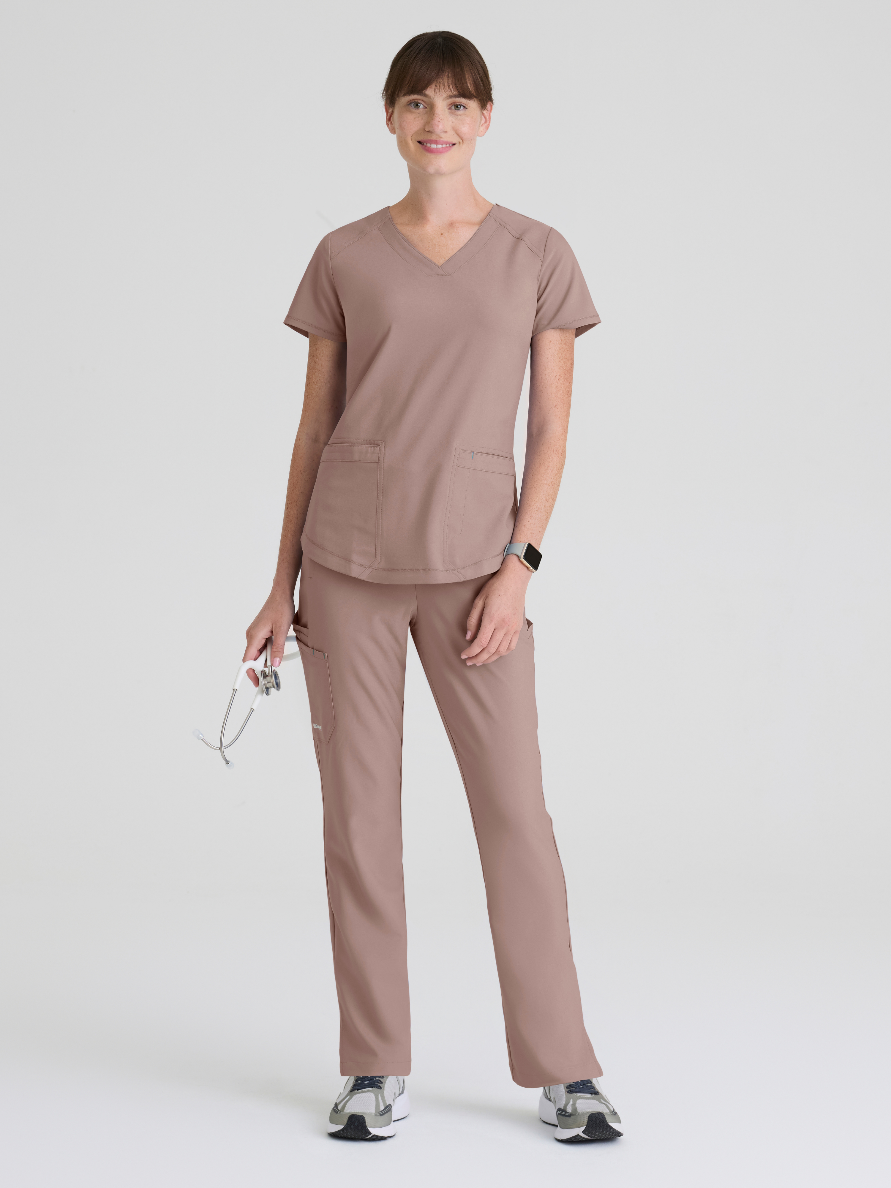 Rhythm 2-Pocket Ciclo® Scrub Top Grey's Anatomy™ by BARCO®  Evolve