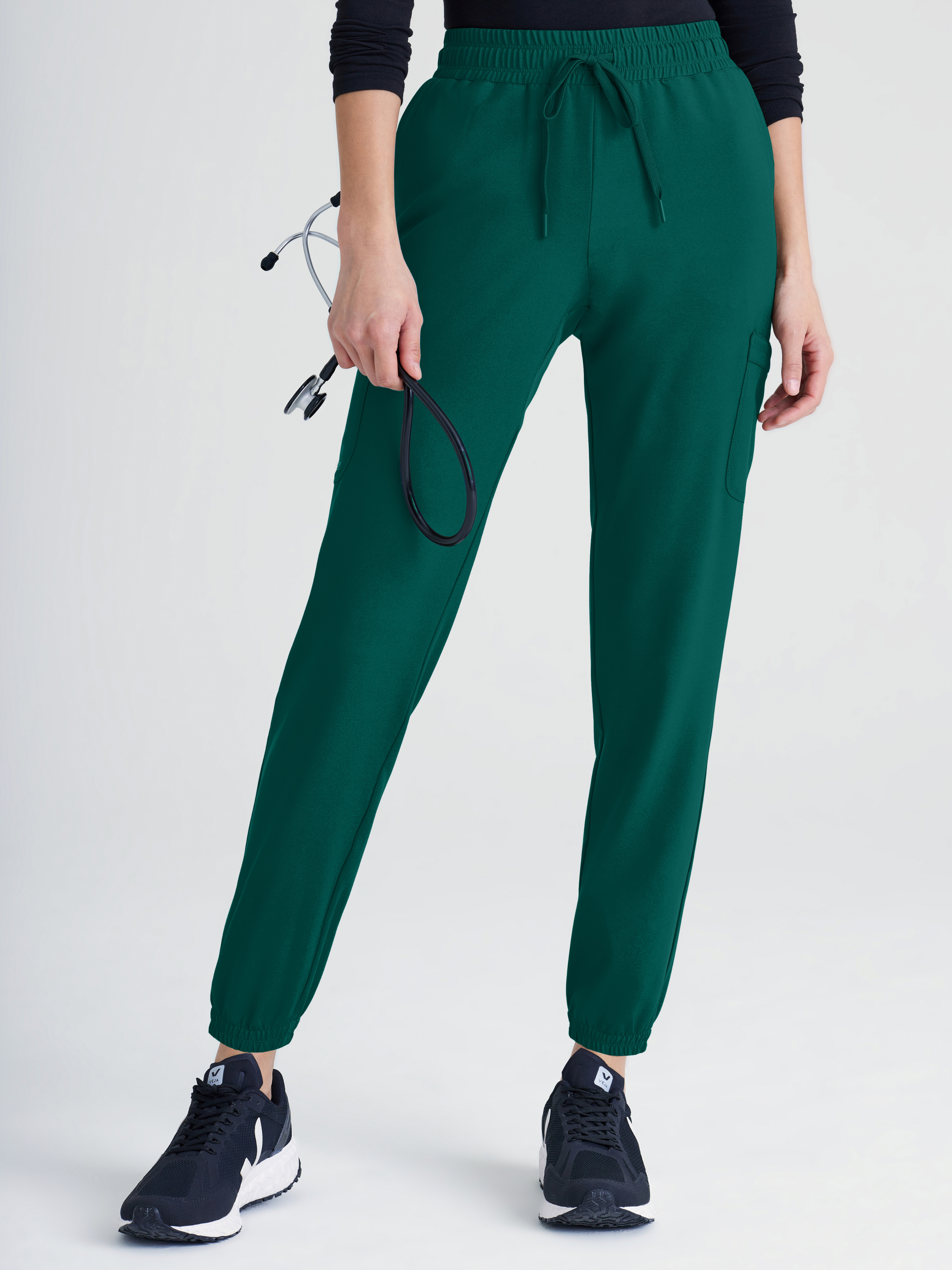 Terra 6-Pocket Mid-Rise Ciclo® Jogger Scrub Pant Grey's Anatomy™ by BARCO® Evolve