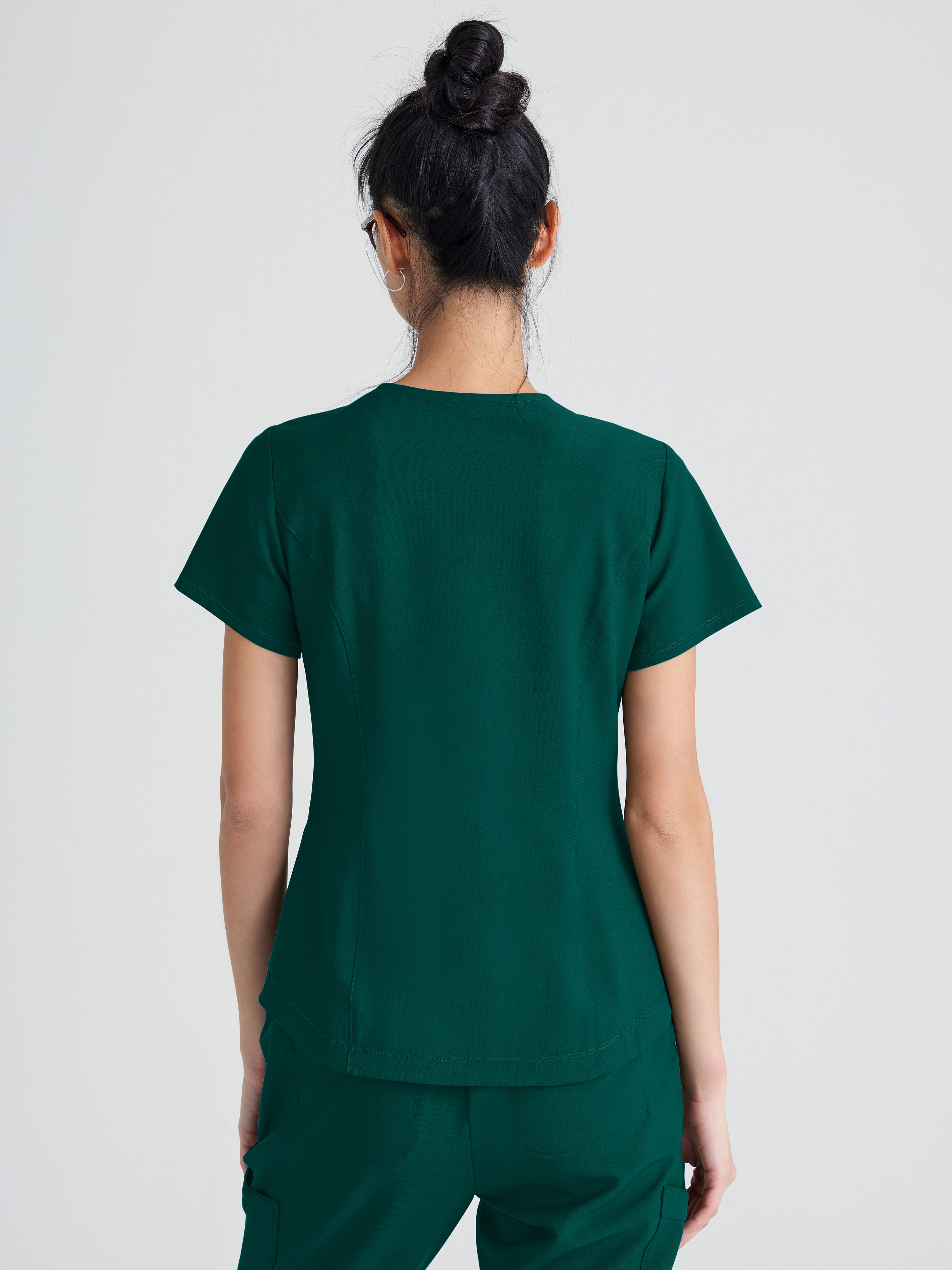 Rhythm 2-Pocket Ciclo® Scrub Top Grey's Anatomy™ by BARCO®  Evolve