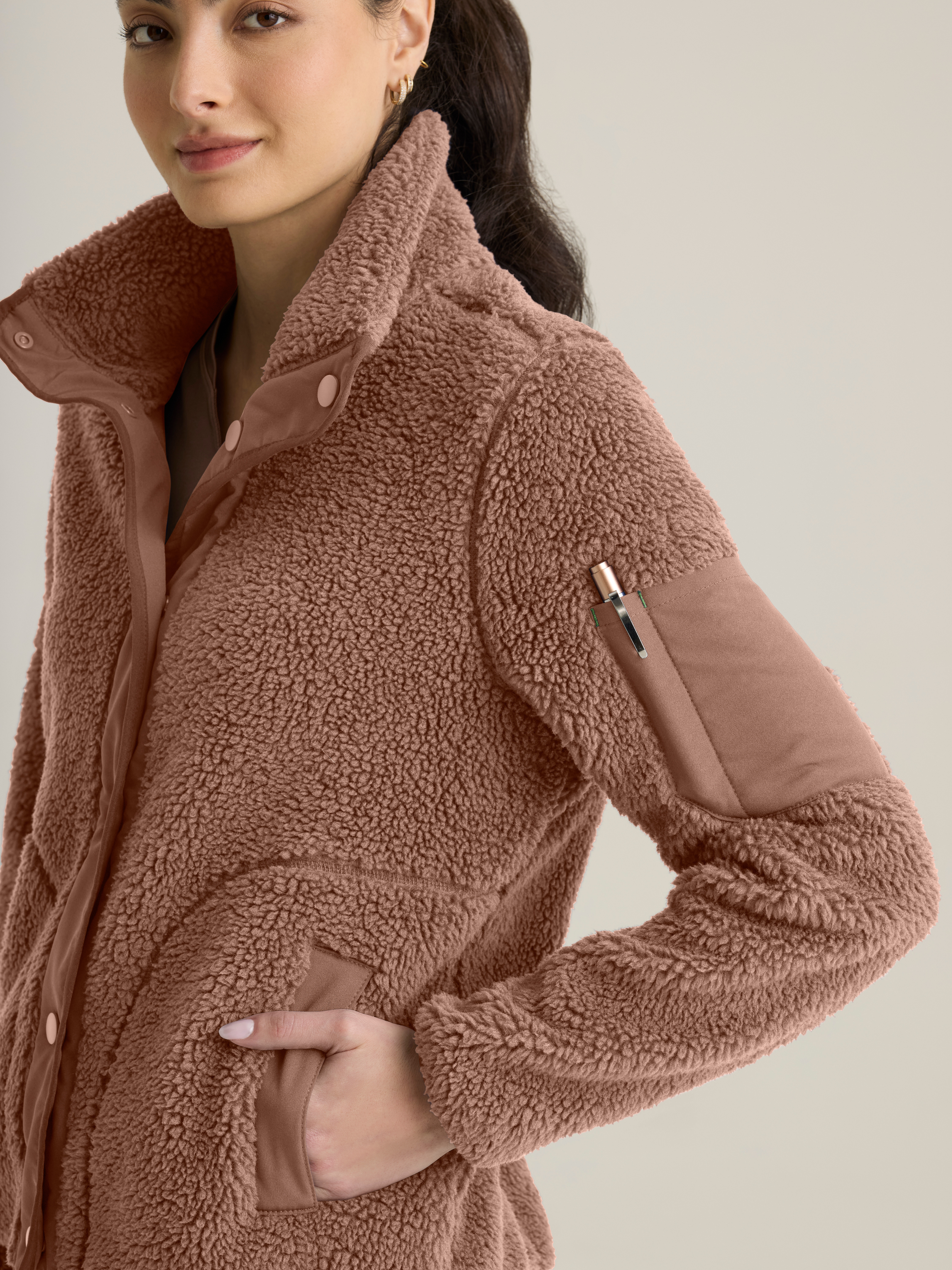 Carol Sherpa Jacket