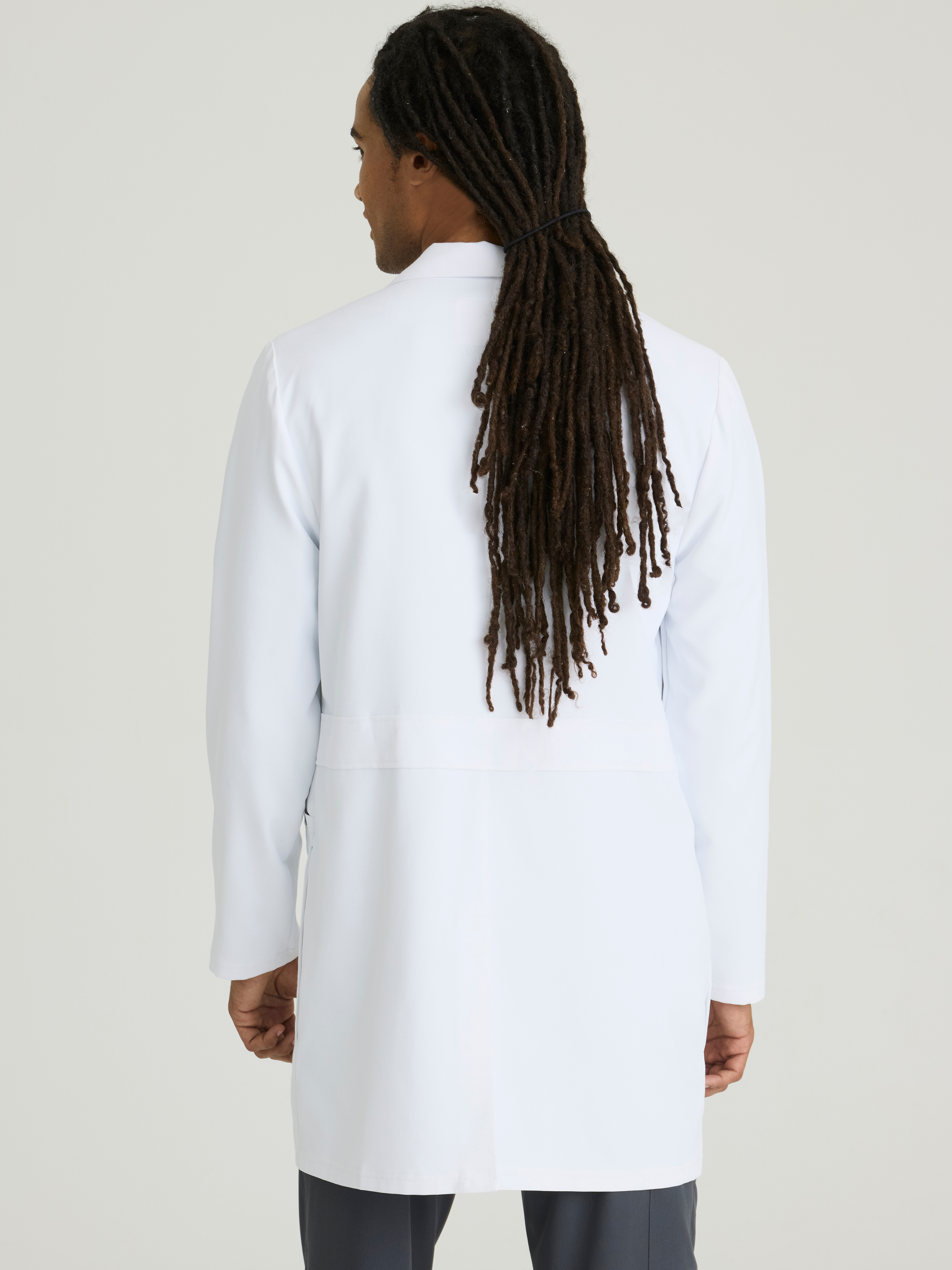 Emerge Men's 3 Pocket 36" 4-Button Lab Coat Skechers™ by BARCO®