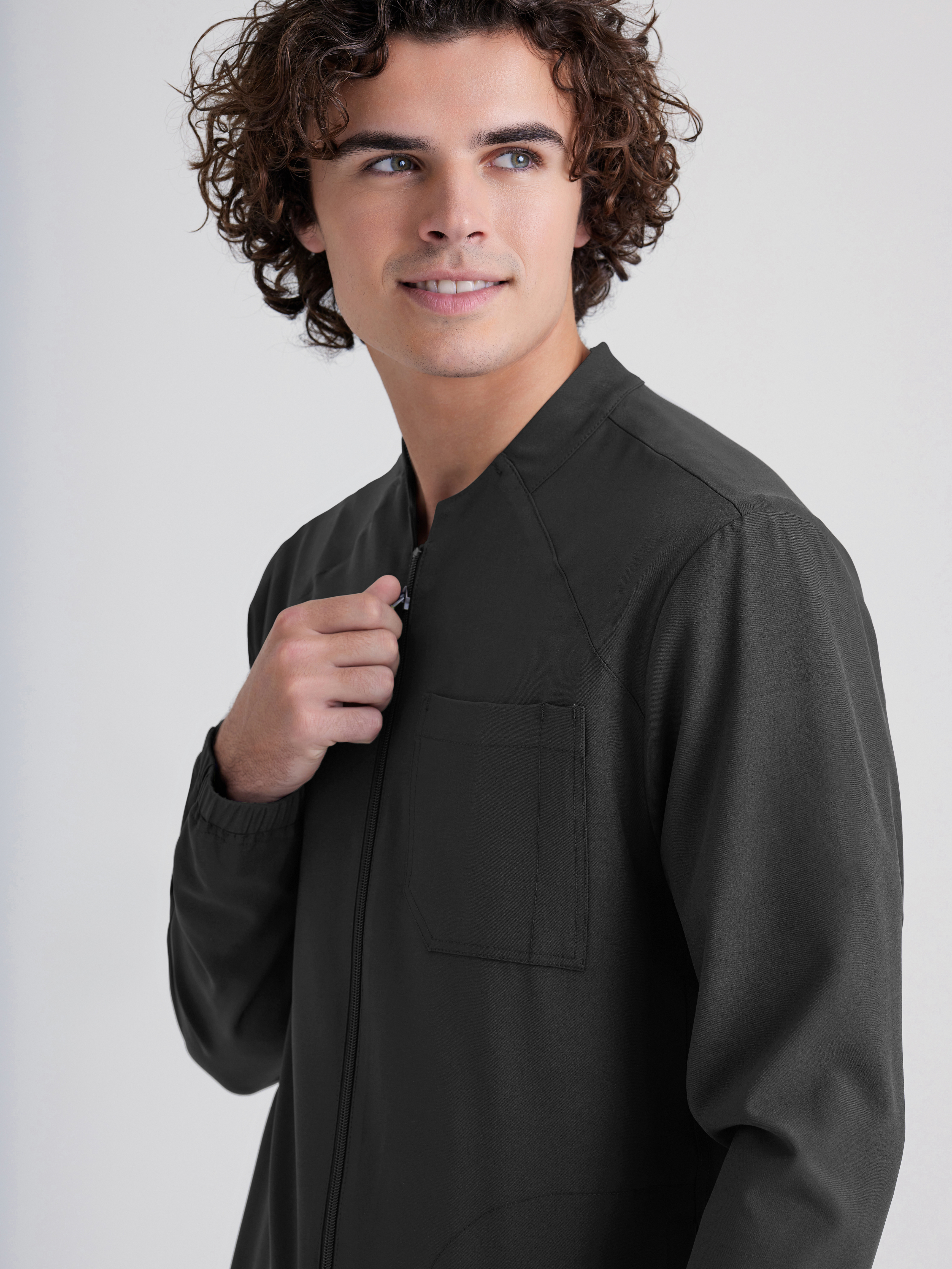 Cycle 3-Pocket Crewneck Ciclo® Scrub Jacket Grey's Anatomy™ by BARCO® Evolve