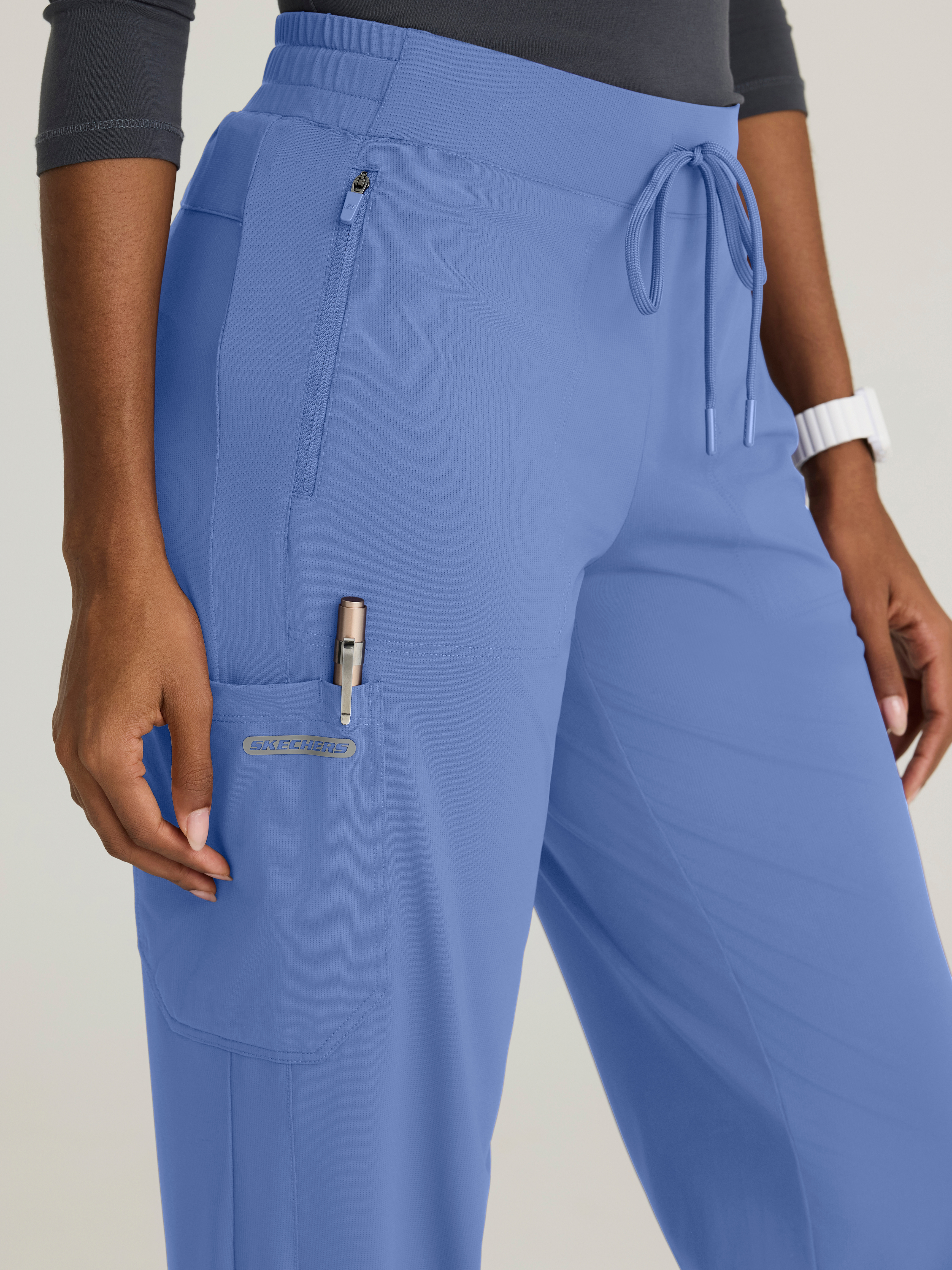 Pace 5-Pocket Ribbed Cuff Jogger Skechers™ by BARCO® Slip-ins