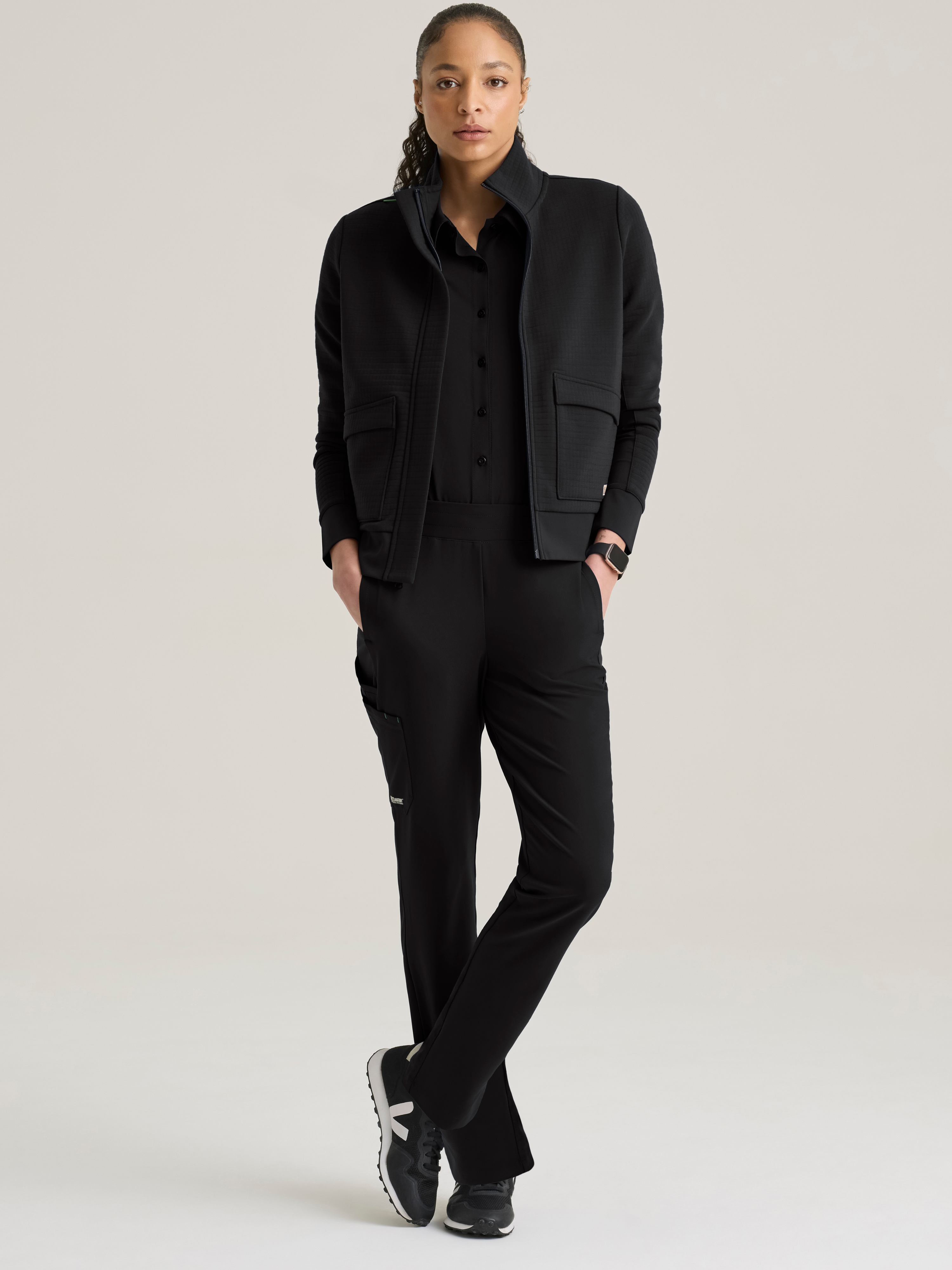 Regina Waffle Jacket