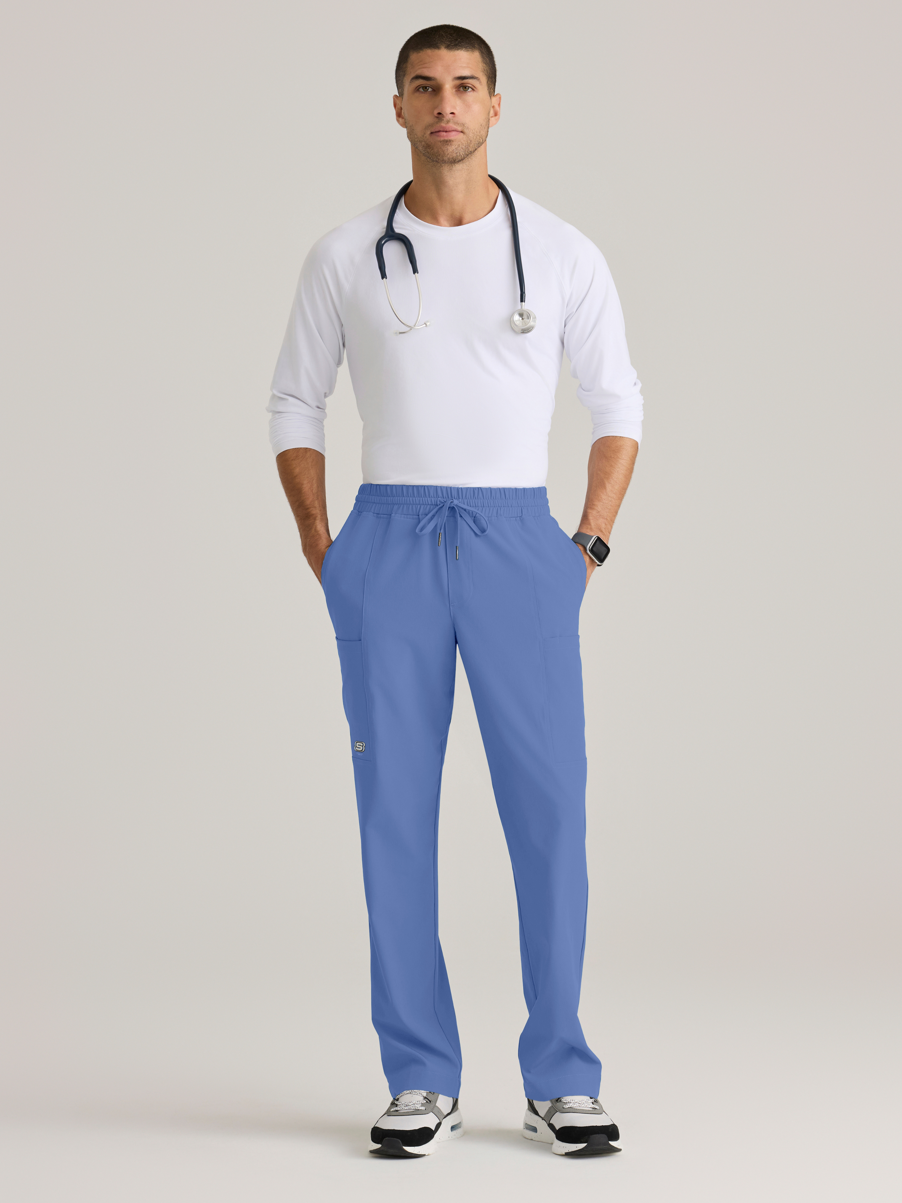 Compass 5-Pocket Elastic Waistband Straight Leg Pant Skechers™ by BARCO®