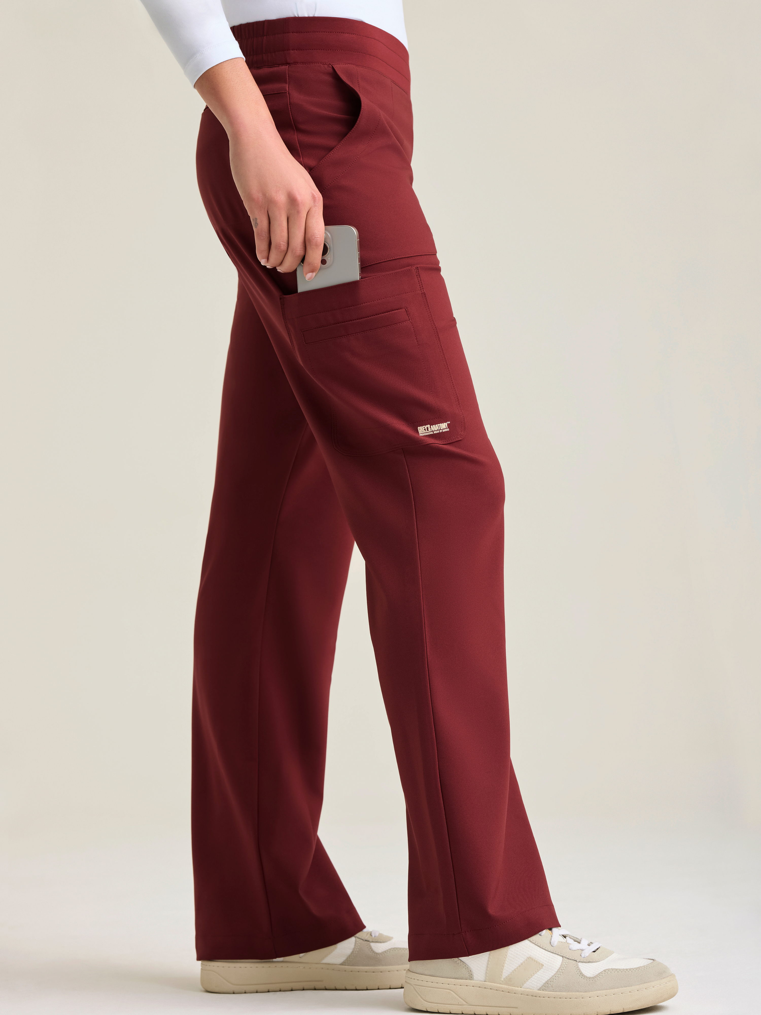 Sky 6-Pocket Jersey Waistband Fit & Flare Pant Grey's Anatomy™ by BARCO® Evolve