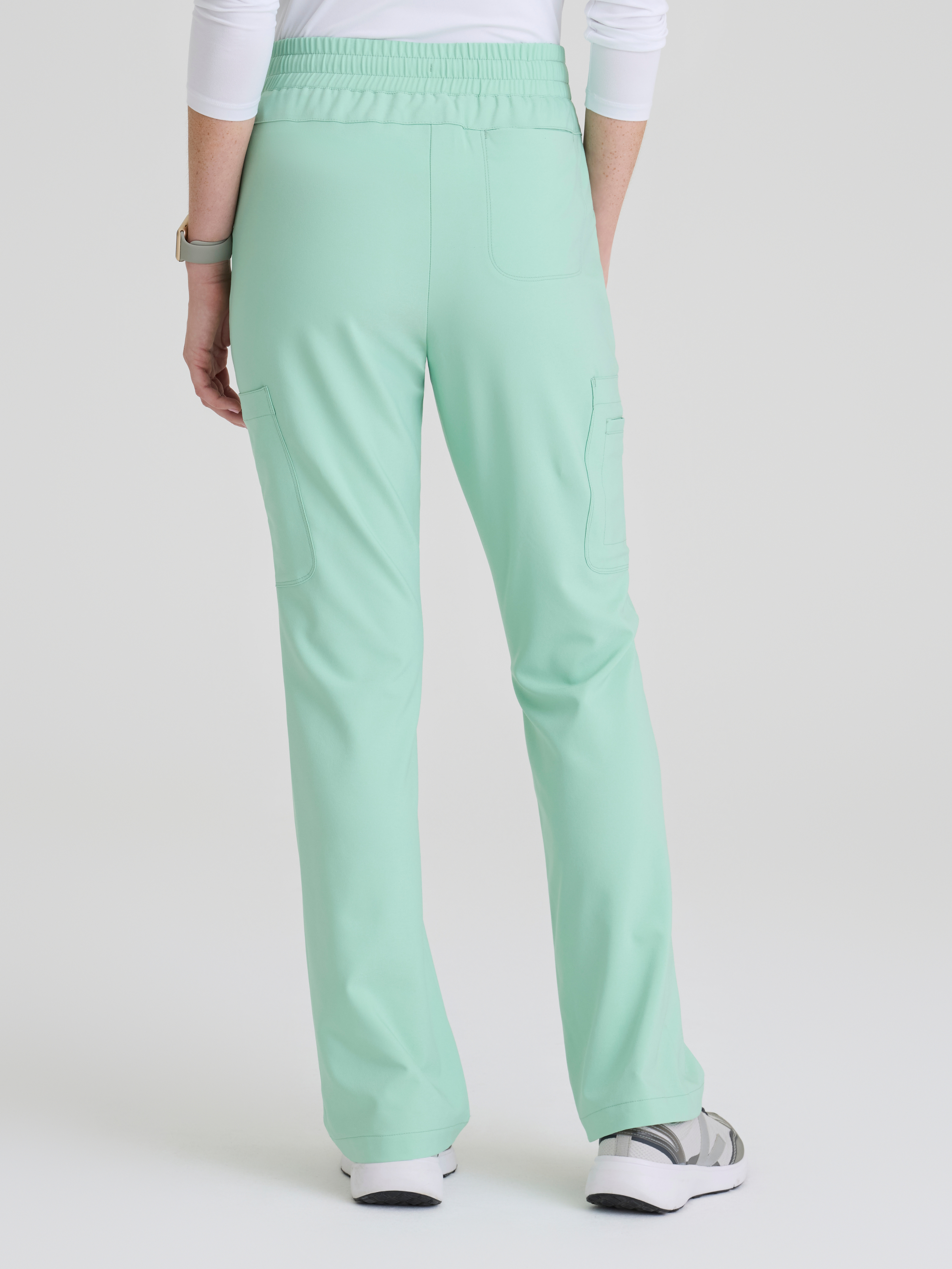 Sky 6-Pocket Jersey Waistband Fit & Flare Pant Grey's Anatomy™ by BARCO® Evolve