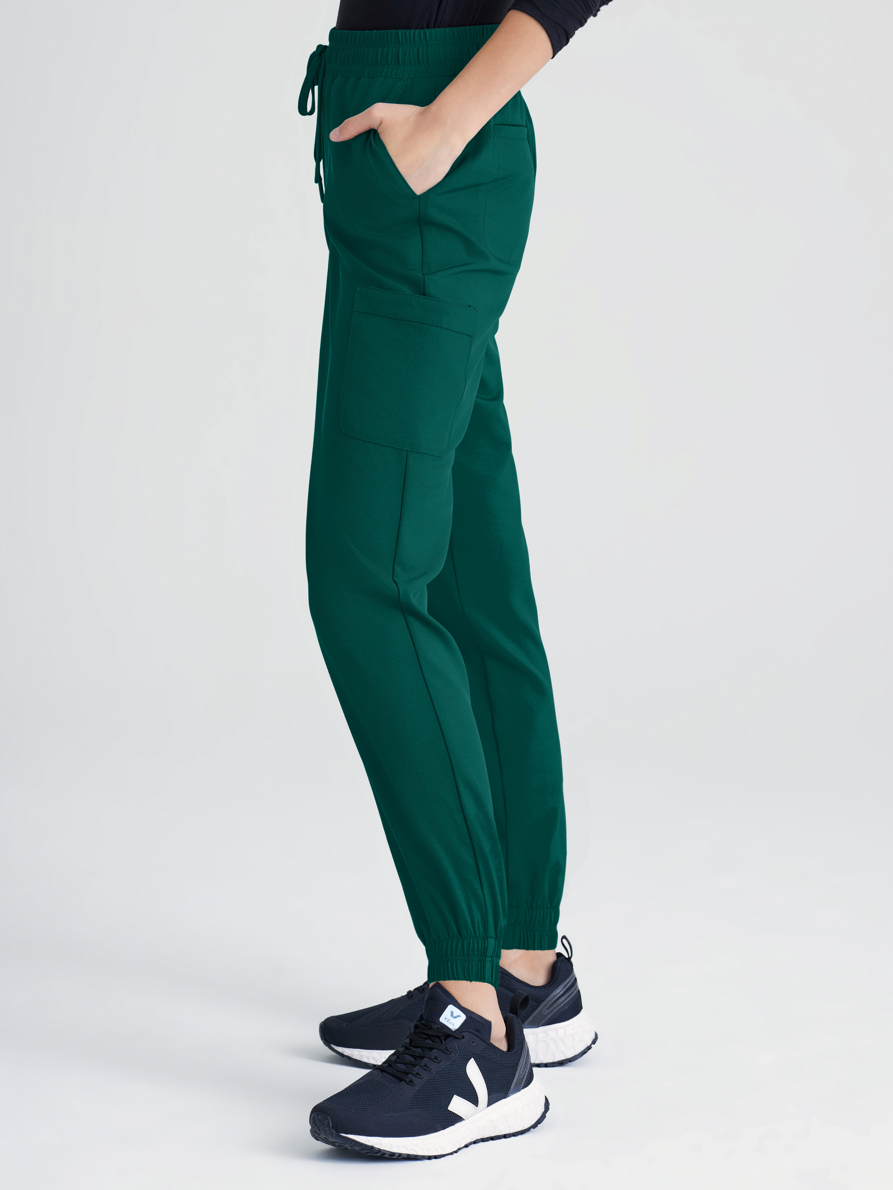 Terra 6-Pocket Mid-Rise Ciclo® Jogger Scrub Pant Grey's Anatomy™ by BARCO® Evolve