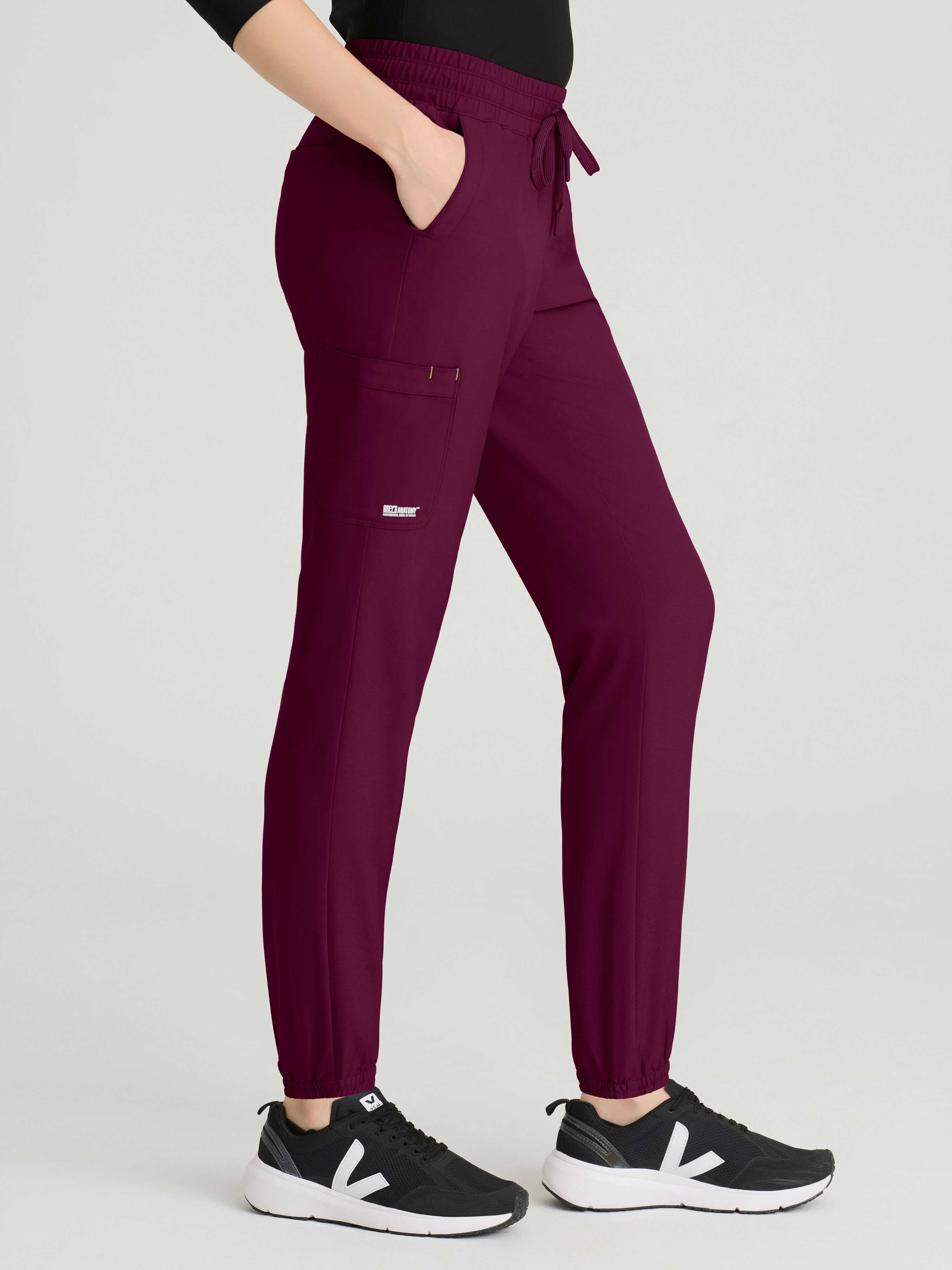 Terra 6-Pocket Mid-Rise Ciclo® Jogger Scrub Pant Grey's Anatomy™ by BARCO® Evolve