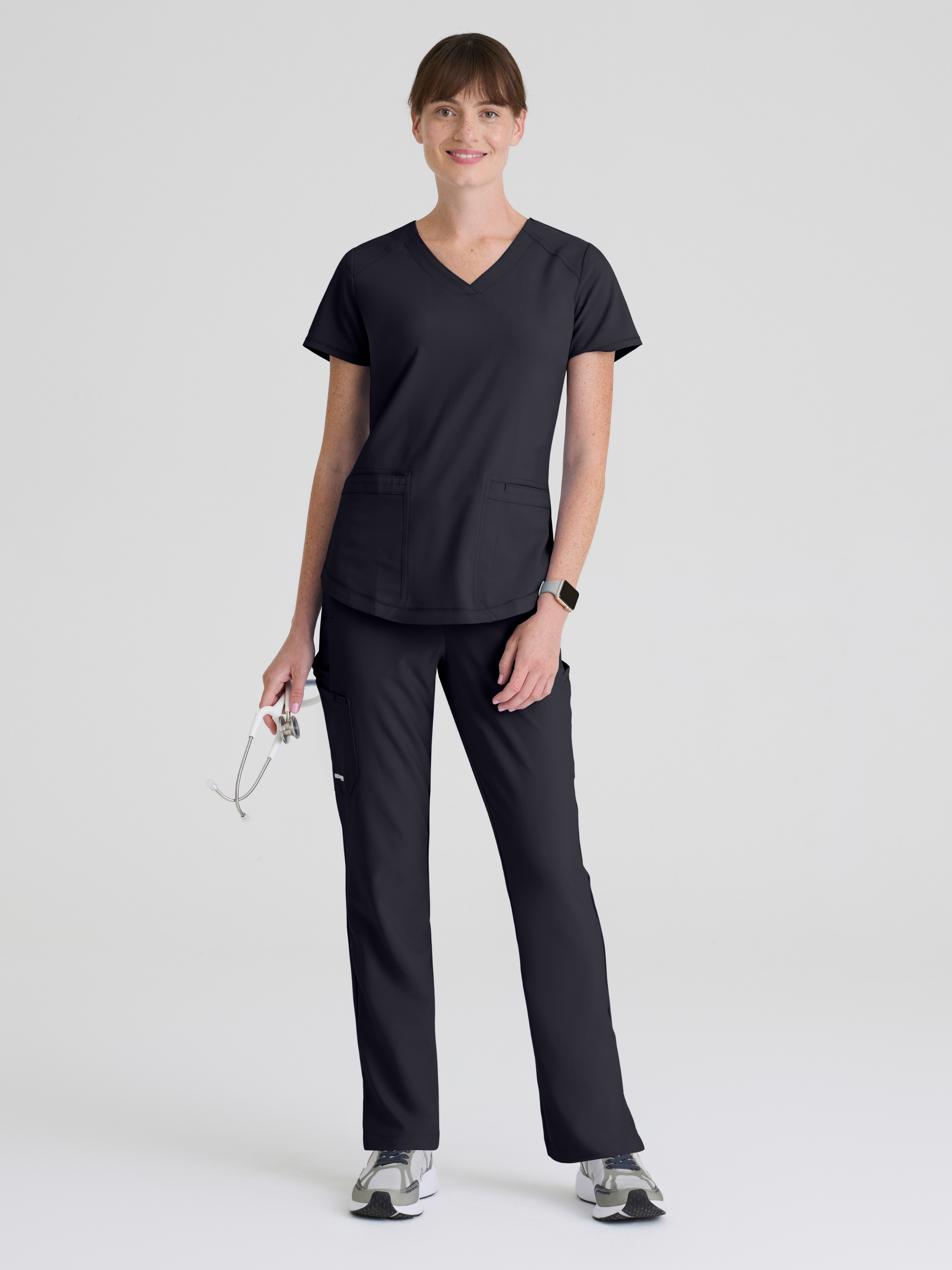 Rhythm 2-Pocket Ciclo® Scrub Top Grey's Anatomy™ by BARCO®  Evolve