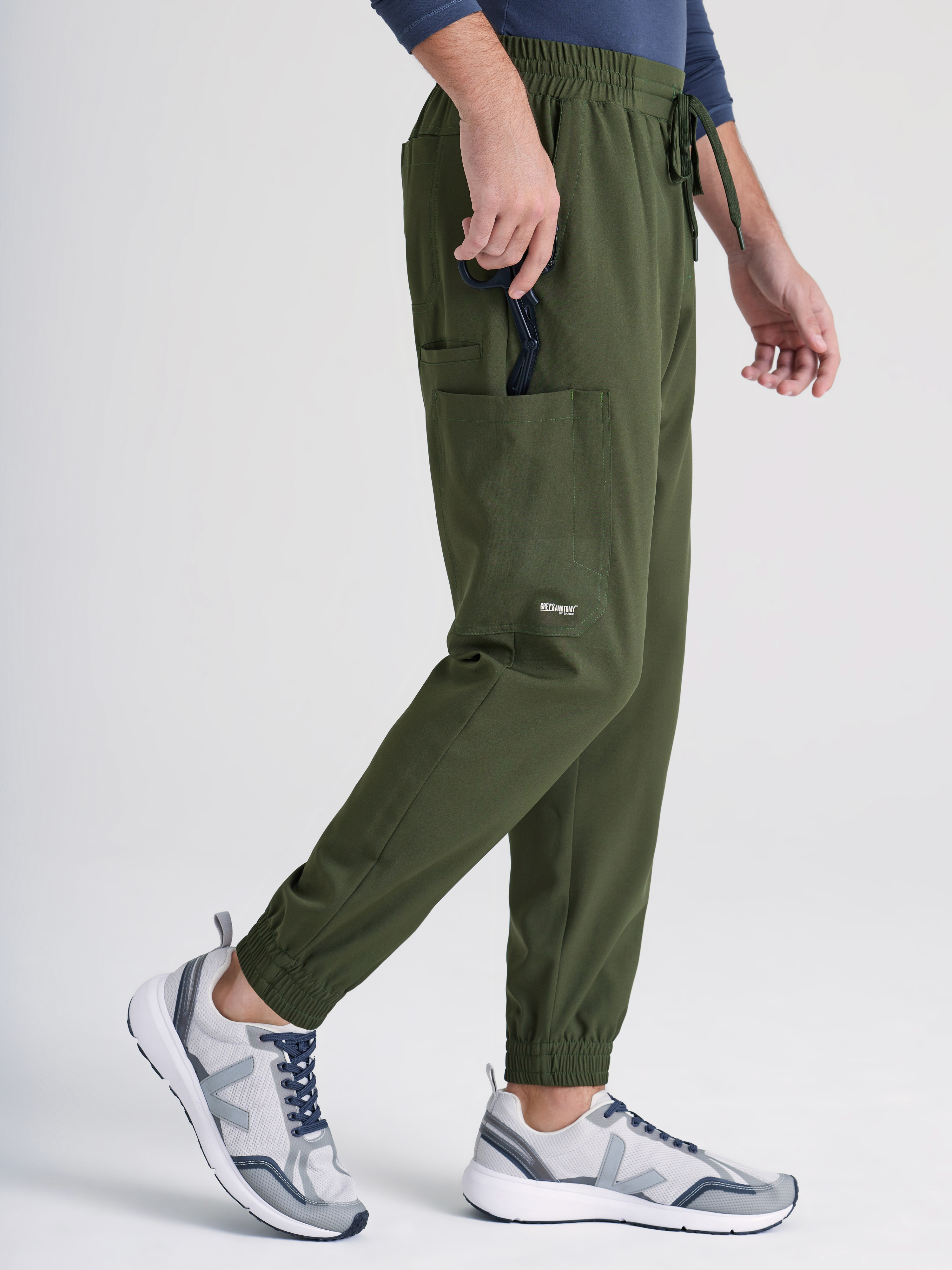 Voyager 5-Pocket CICLO® Jogger Scrub Pant Grey's Anatomy™ by BARCO® Evolve