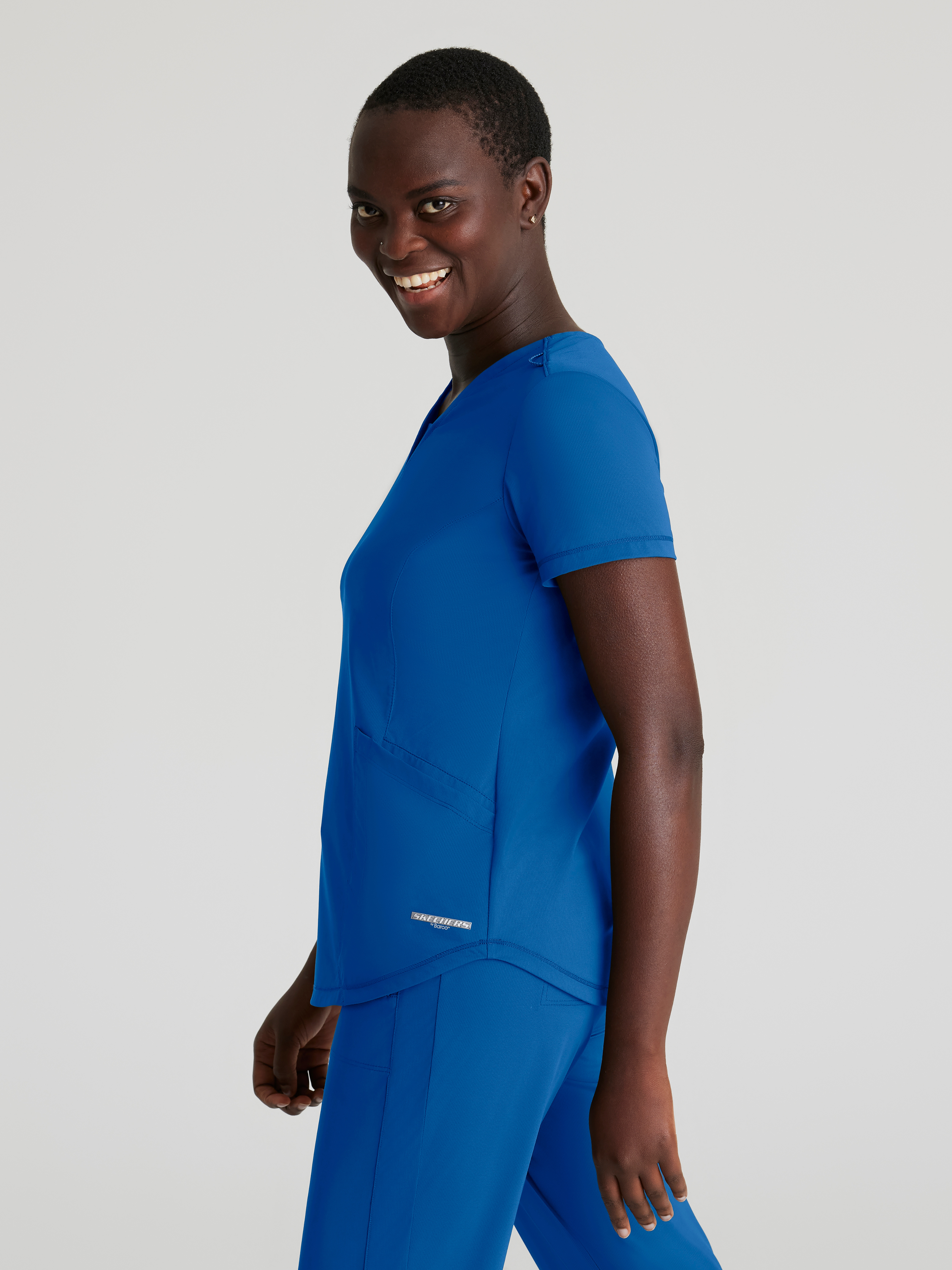 Serene 3-Pocket V-Neck Top Skechers™ by BARCO® Slip-ins