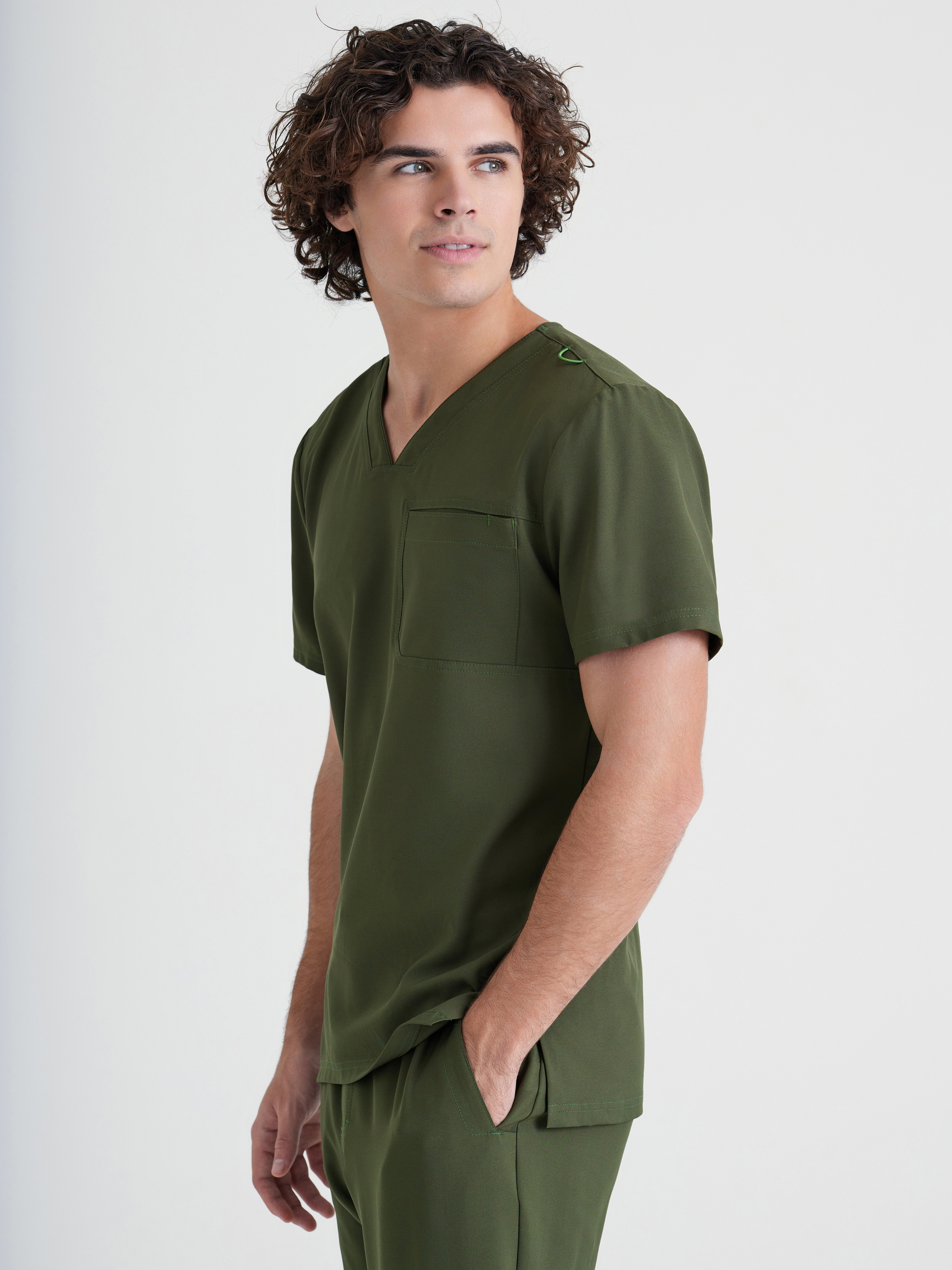 Journey 1-Pocket Ciclo® Scrub Top Grey's Anatomy™ by BARCO® Evolve