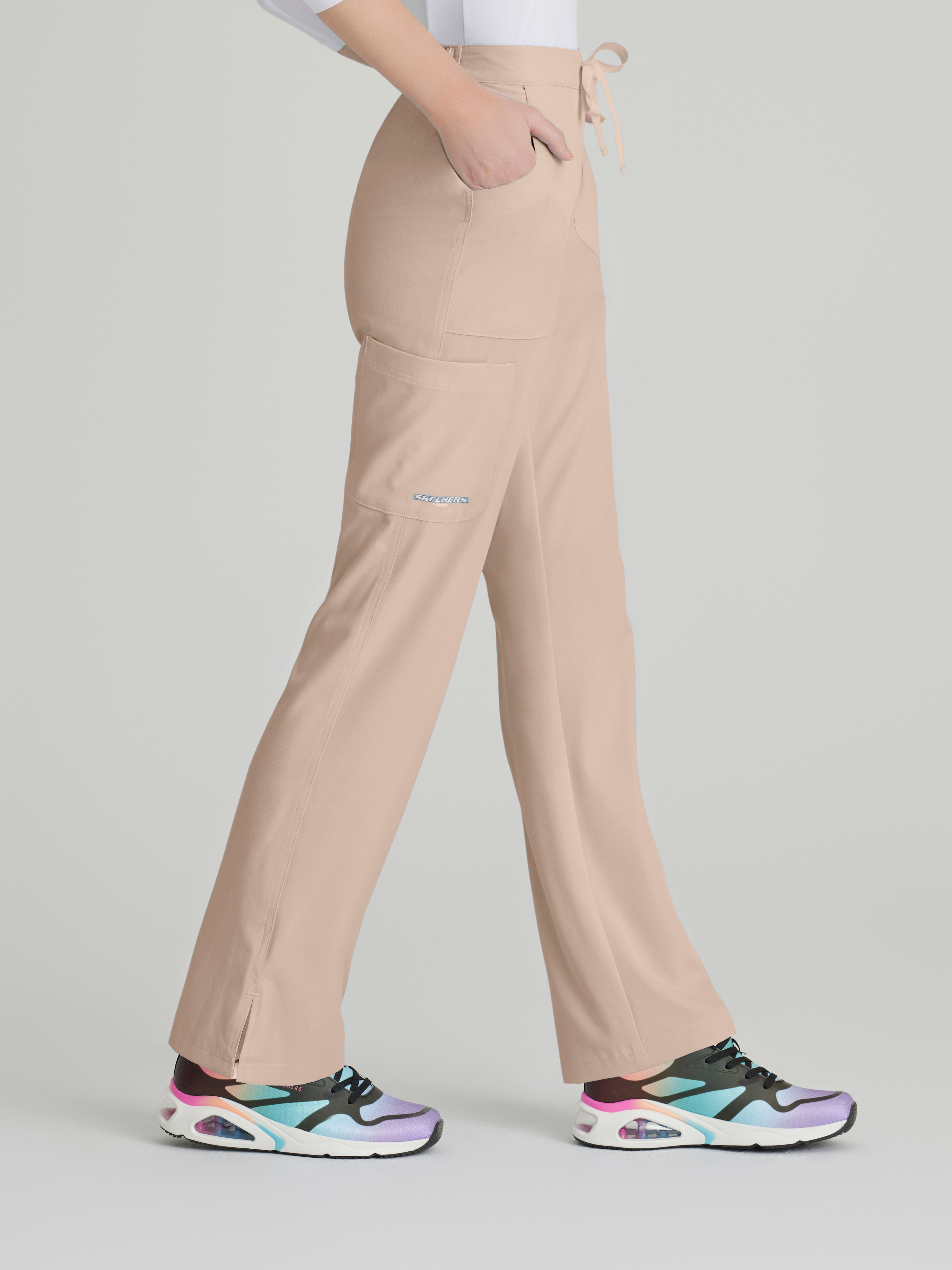Reliance 3-Pocket Mid-Rise Fit & Flare Leg Scrub Pant Skechers™ by BARCO®