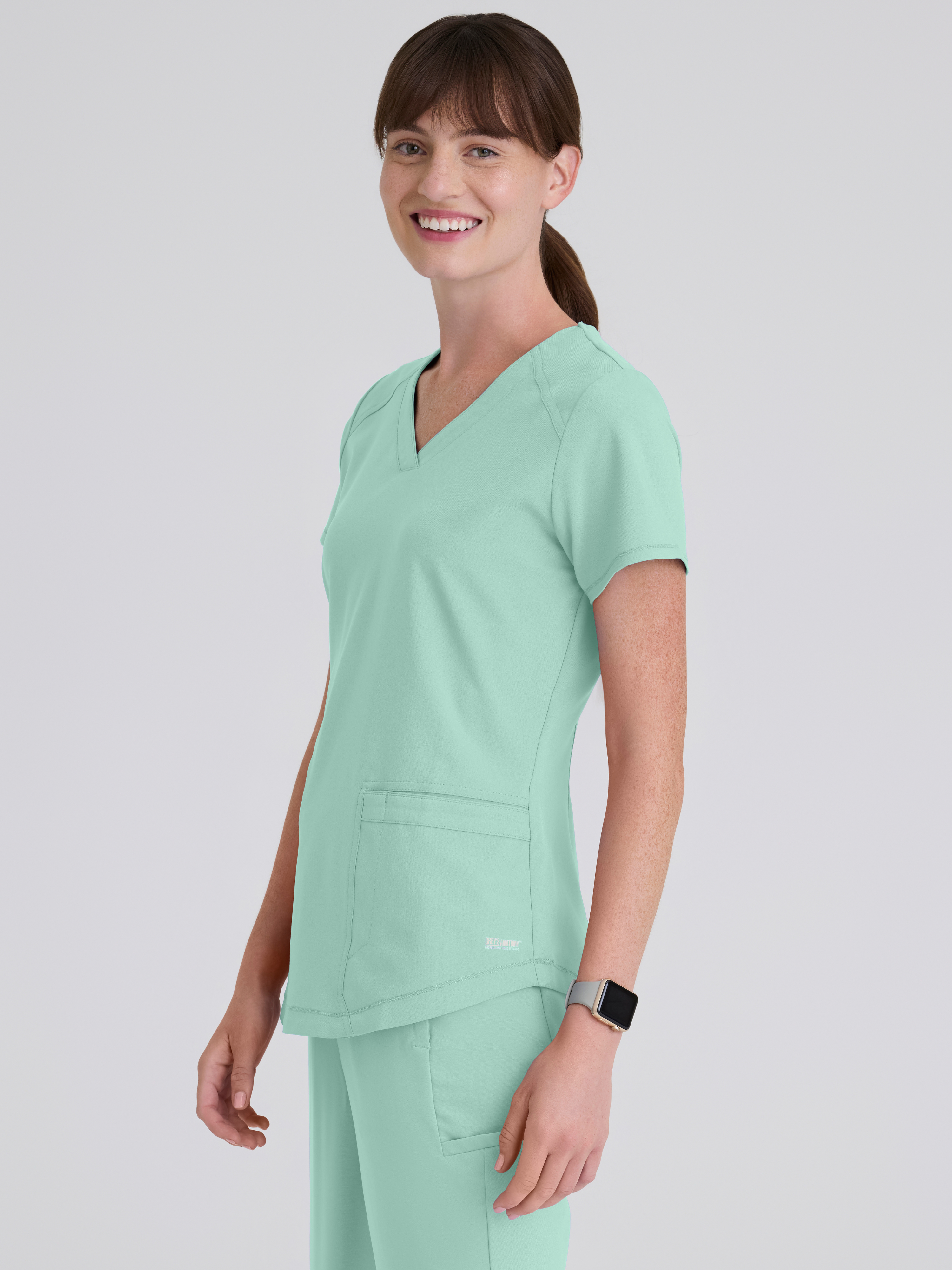 Rhythm 2-Pocket Ciclo® Scrub Top Grey's Anatomy™ by BARCO®  Evolve