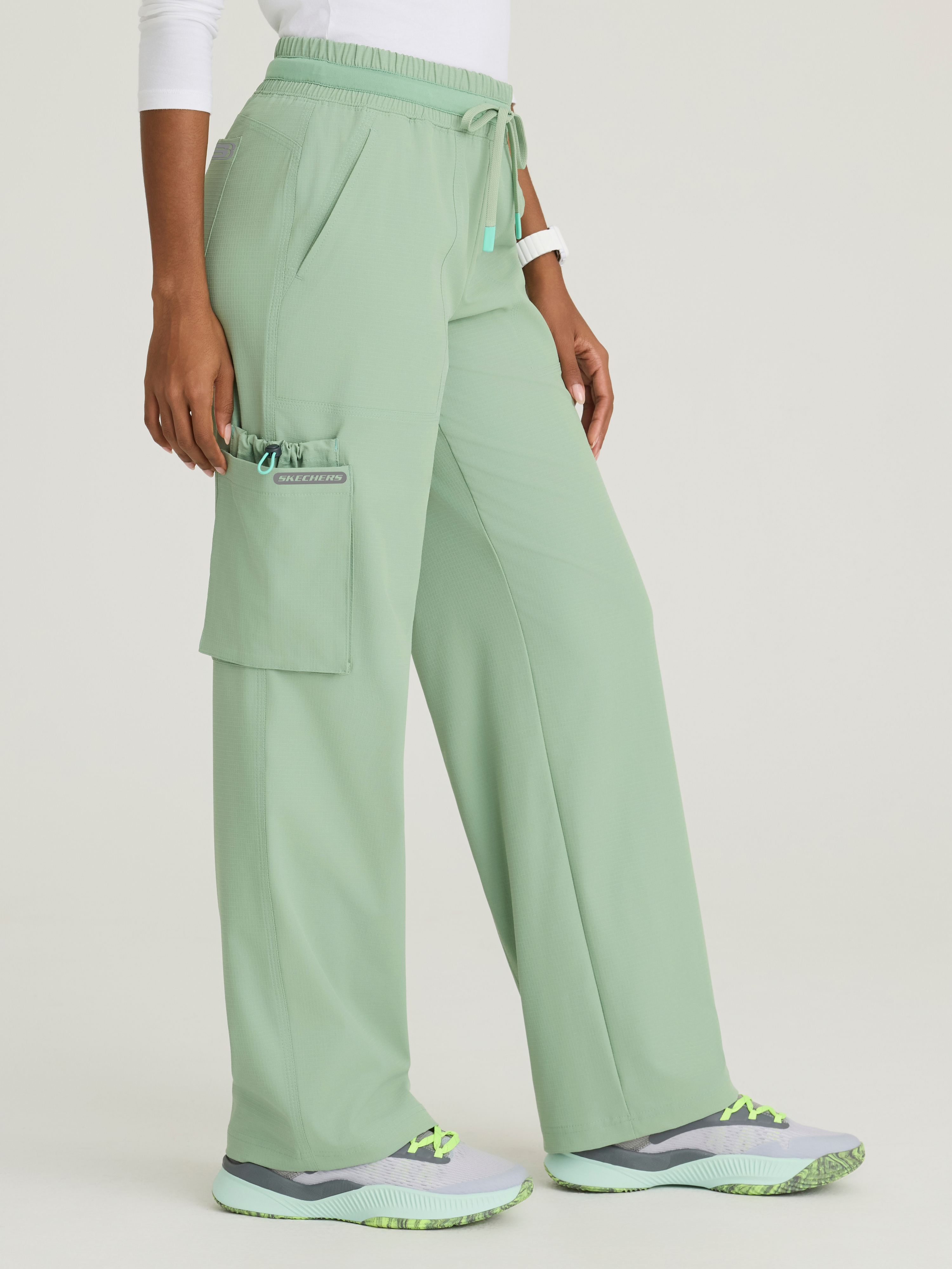 Scout 5-Pocket High Rise Wide Leg Pant Skechers™ by BARCO® Ripstop