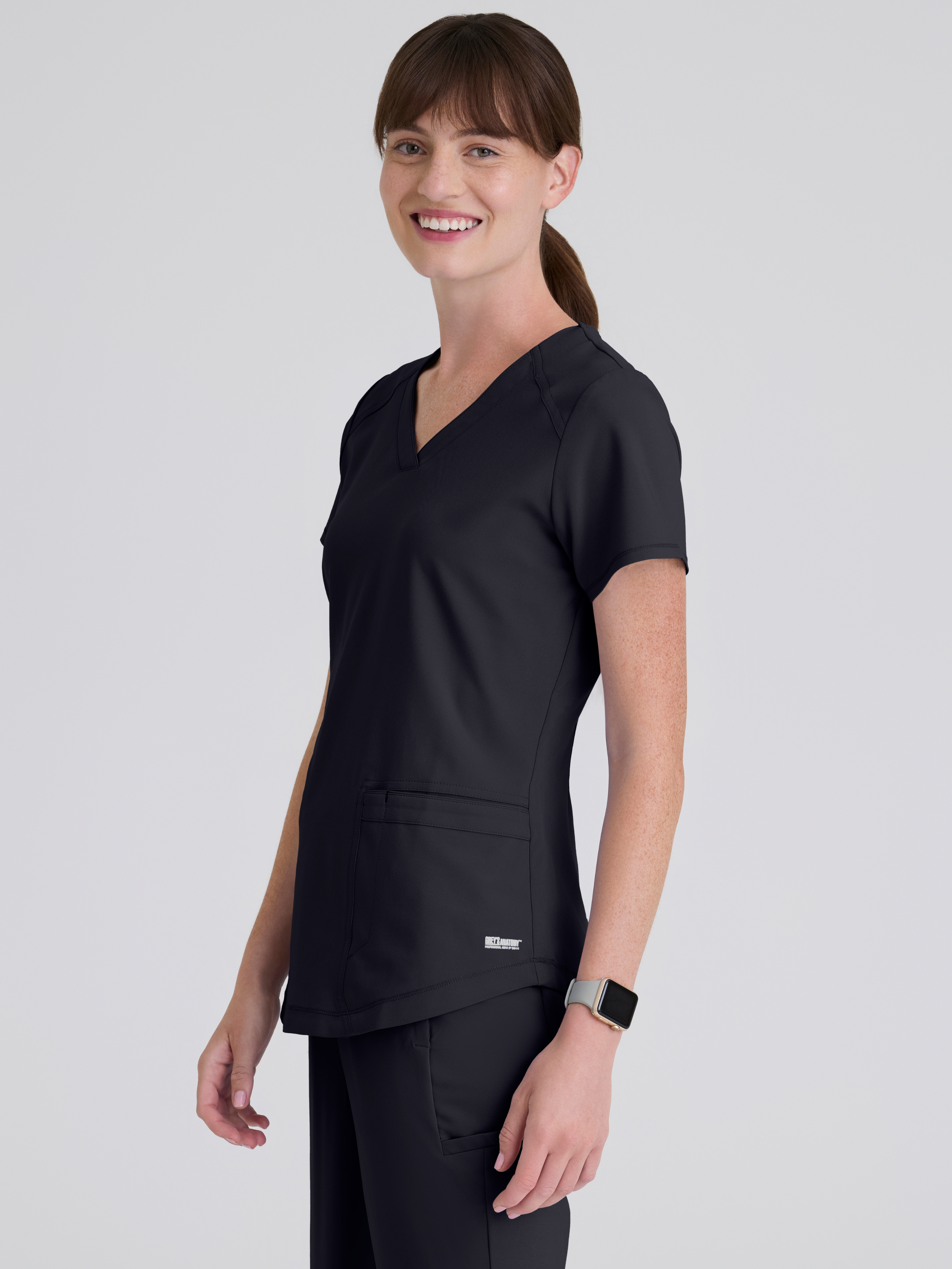 Rhythm 2-Pocket Ciclo® Scrub Top Grey's Anatomy™ by BARCO®  Evolve