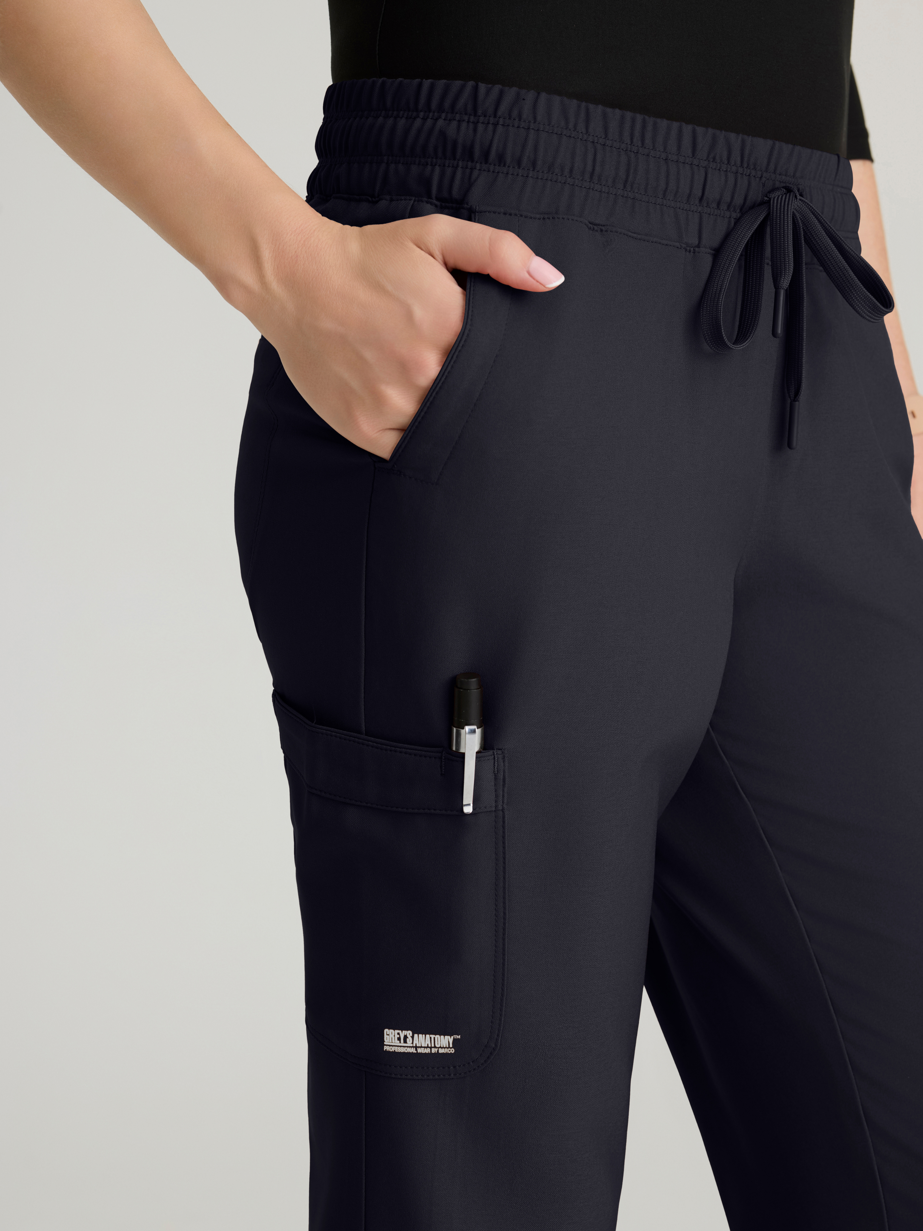 Terra 6-Pocket Mid-Rise Ciclo® Jogger Scrub Pant Grey's Anatomy™ by BARCO® Evolve