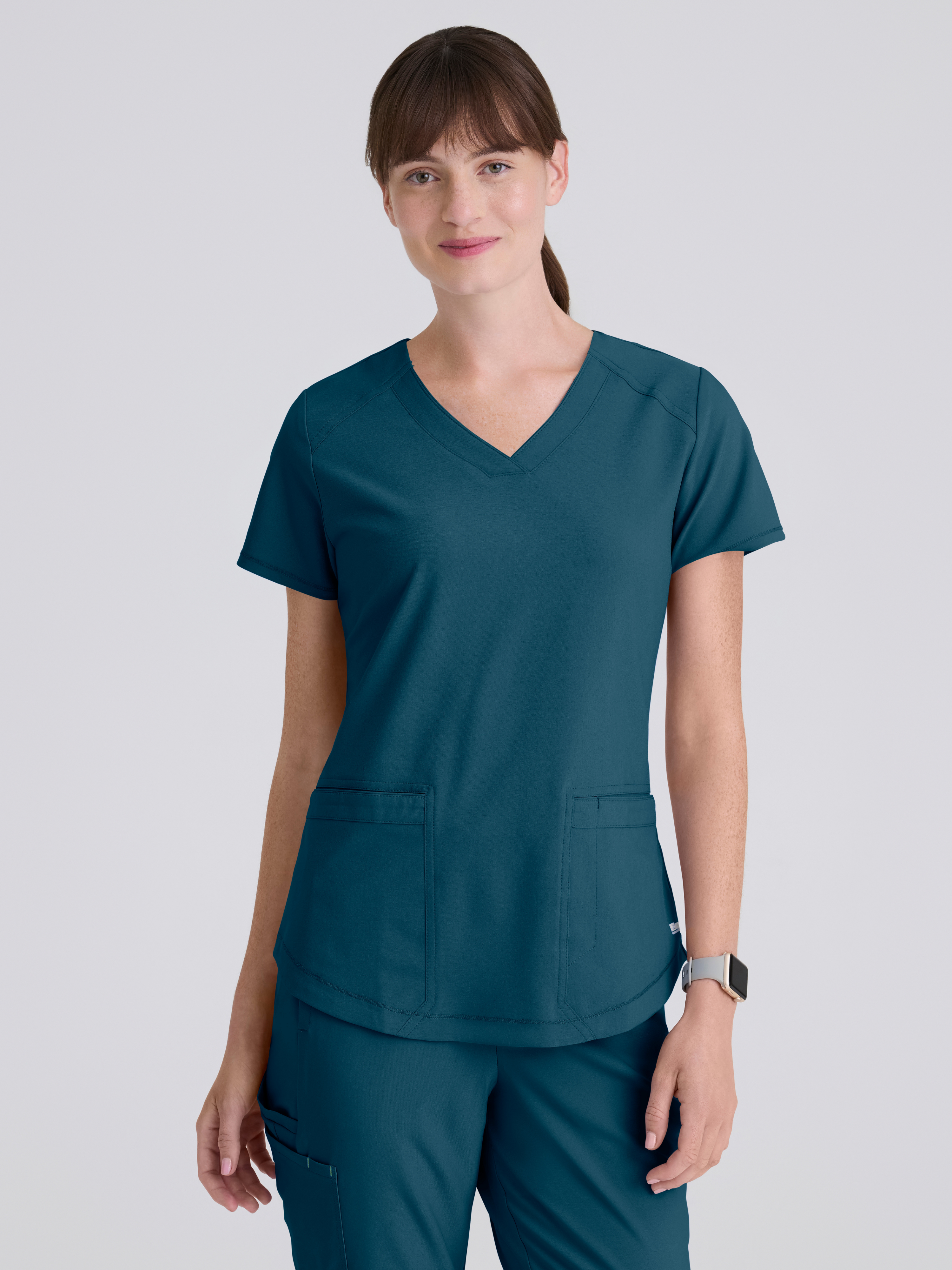 Rhythm 2-Pocket Ciclo® Scrub Top Grey's Anatomy™ by BARCO®  Evolve
